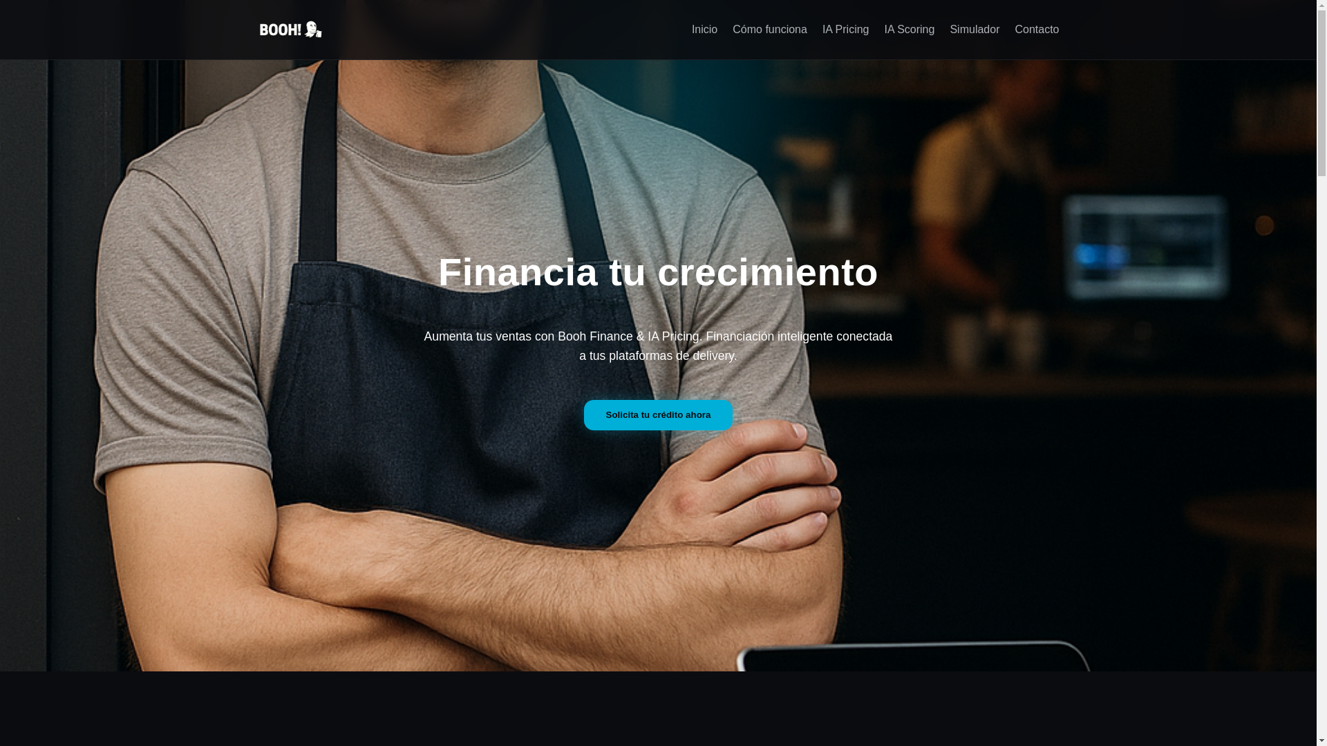 website screenshot of https://boohfinance.com/