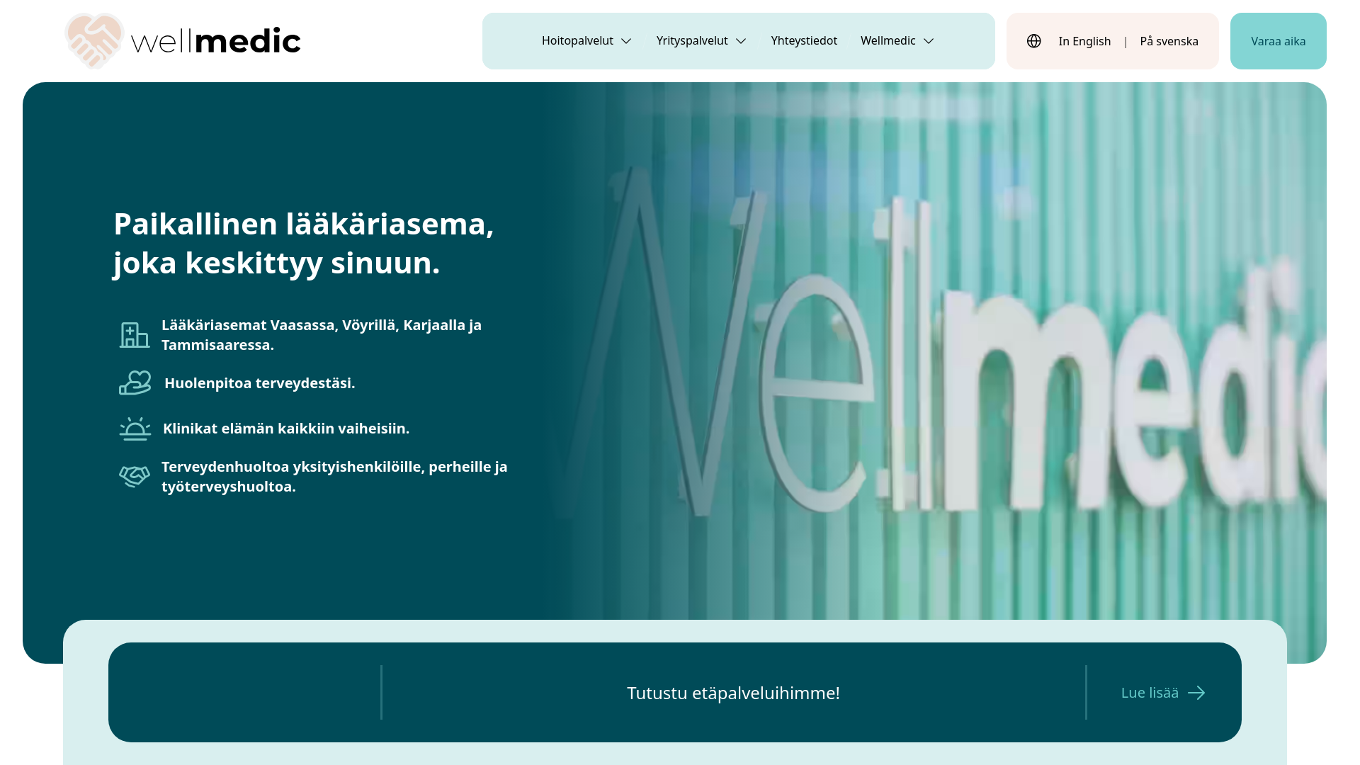 website screenshot of https://wellmedic-fi.pages.dev/