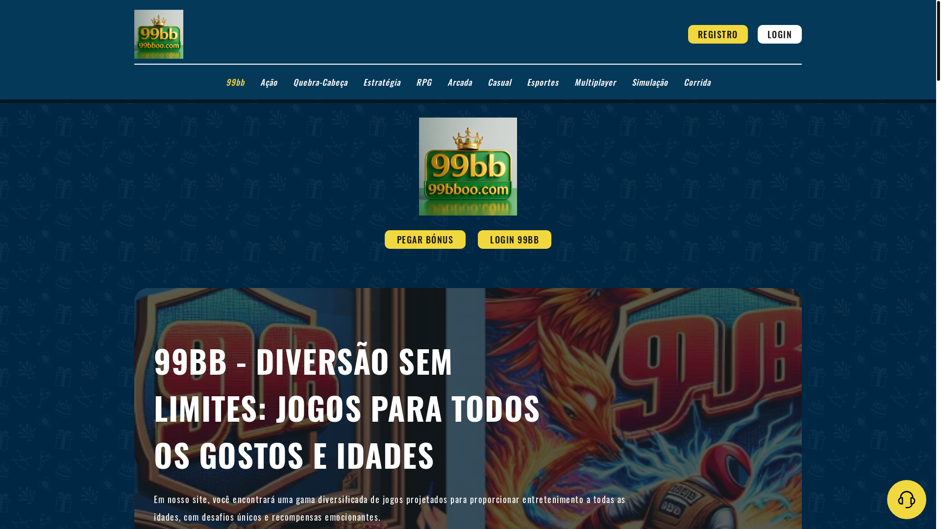 website screenshot of https://99bboo.com/