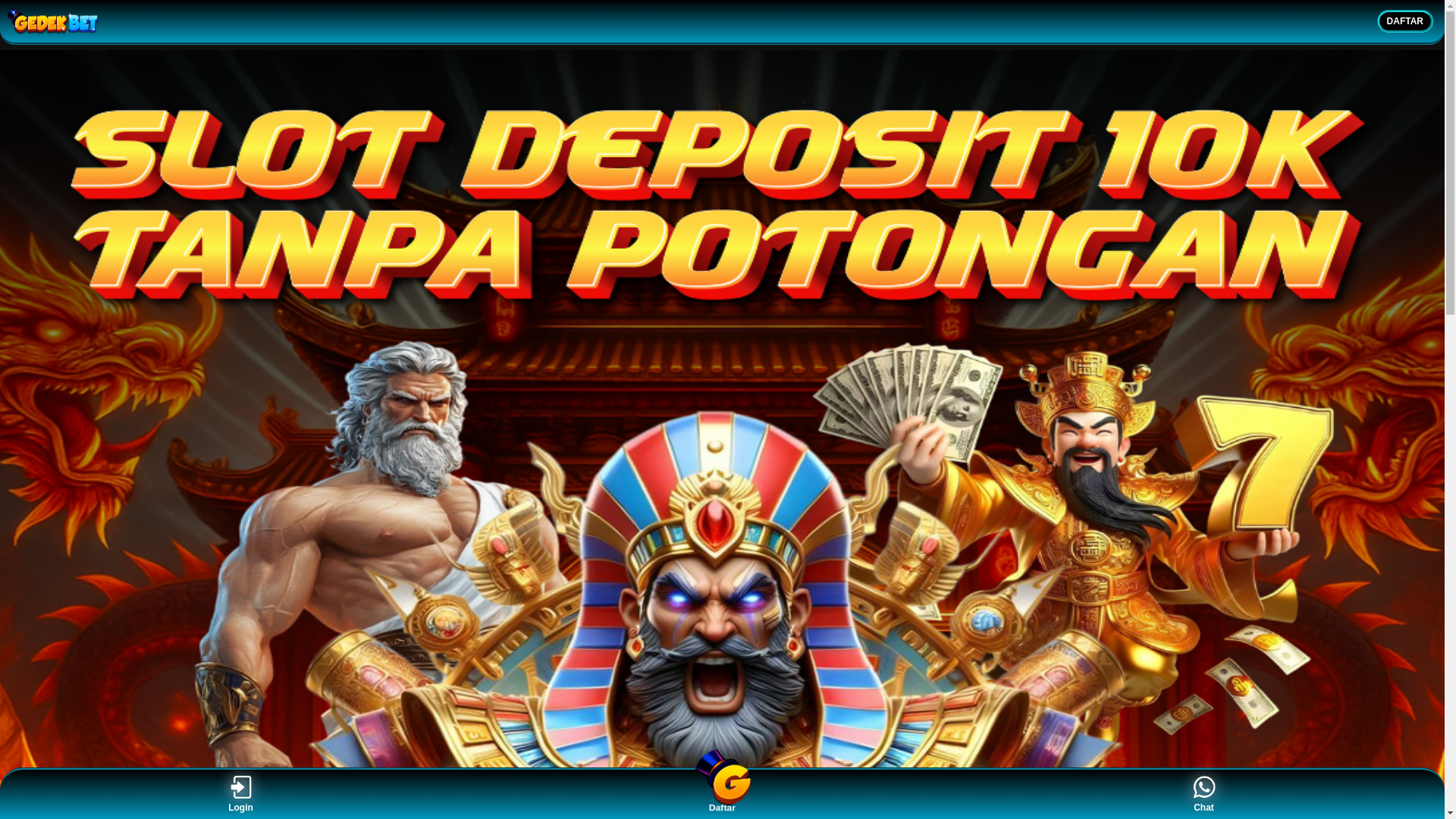 website screenshot of https://gedekbet-onelife.pages.dev/