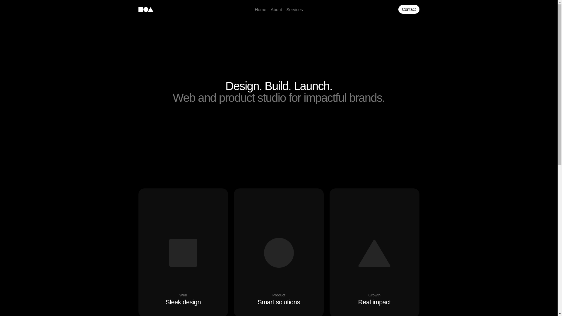 website screenshot of https://highlinestudio.co/