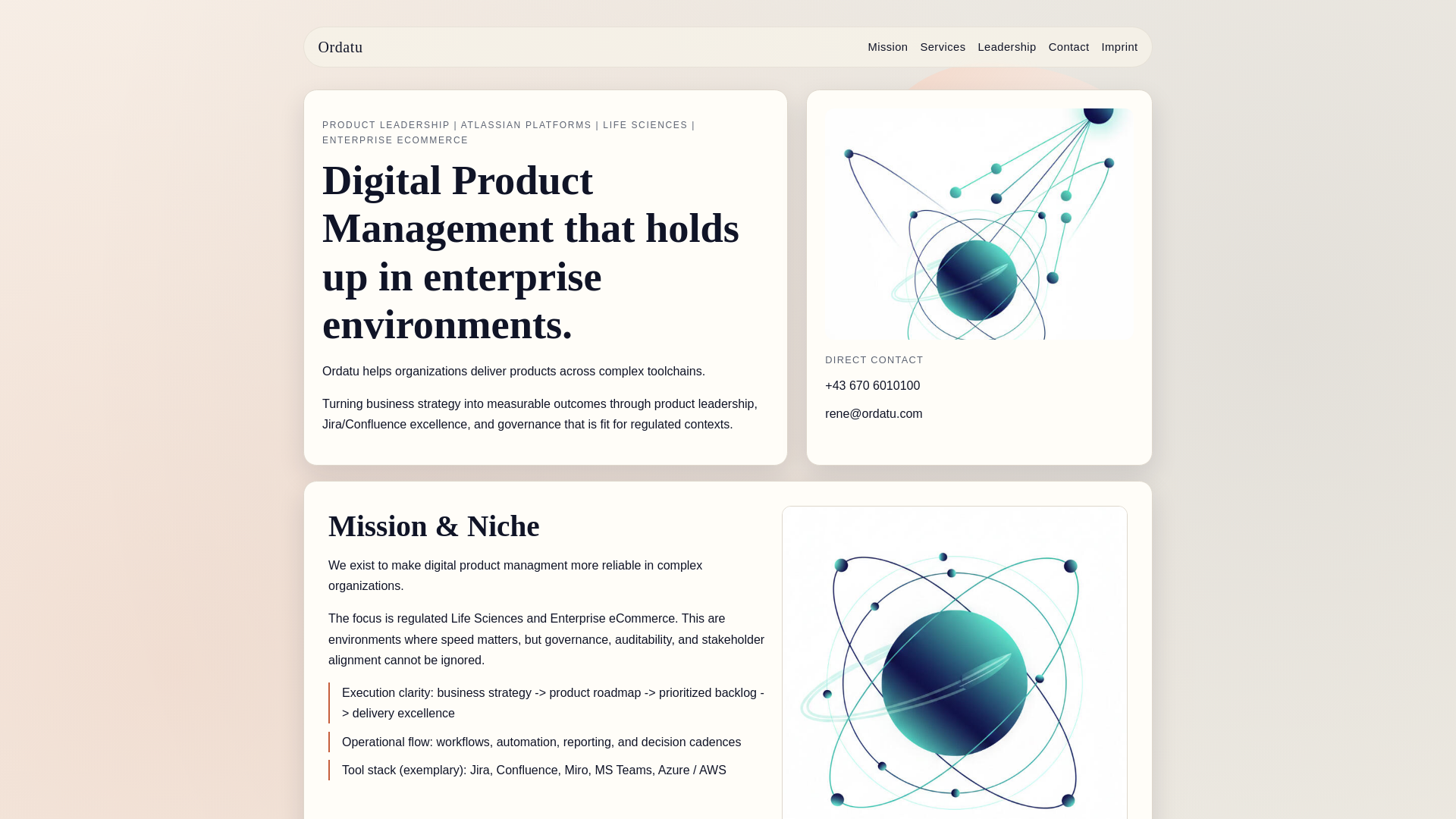 website screenshot of https://ordatu-website.pages.dev/