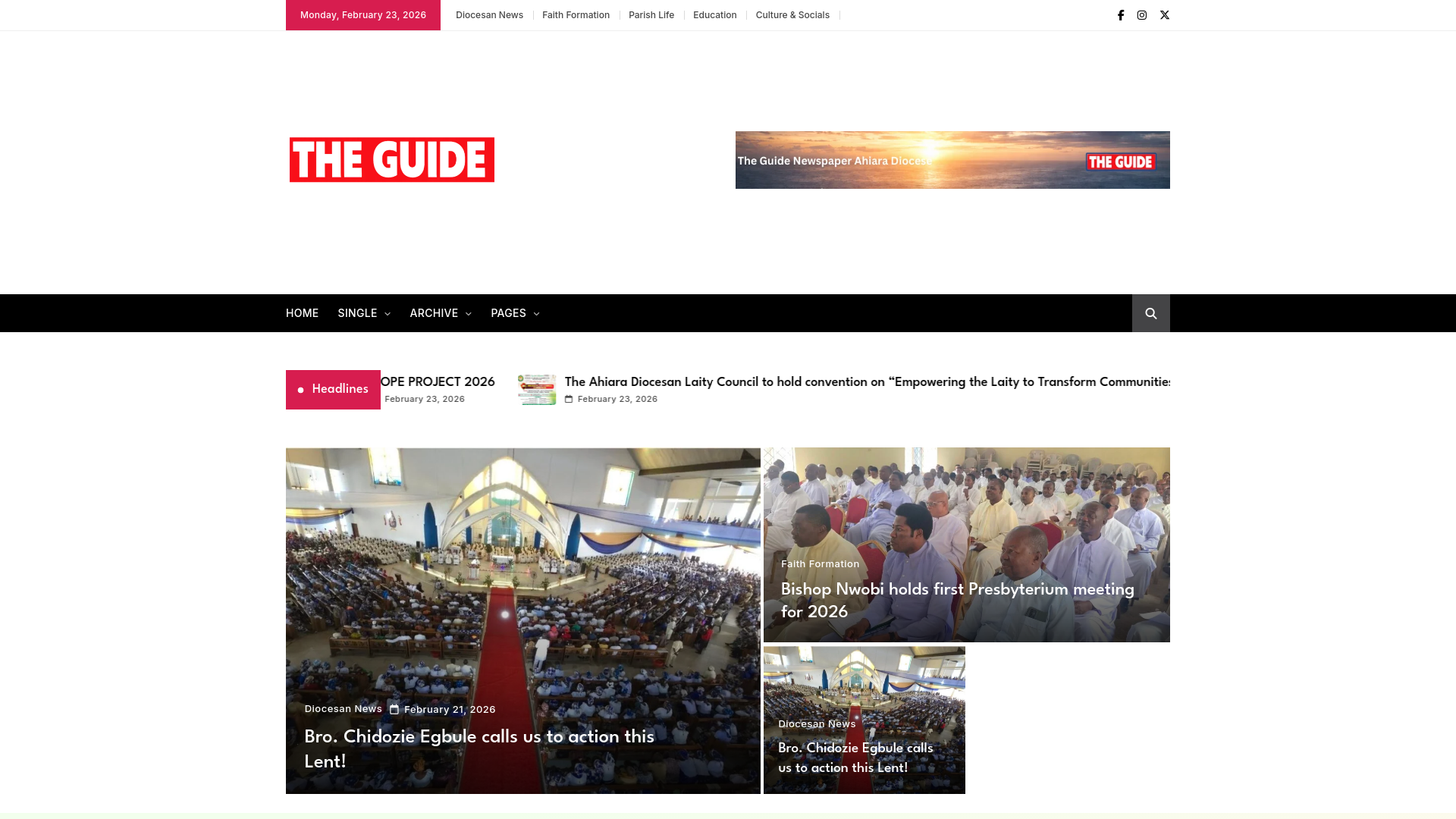website screenshot of https://guideahiara.com/
