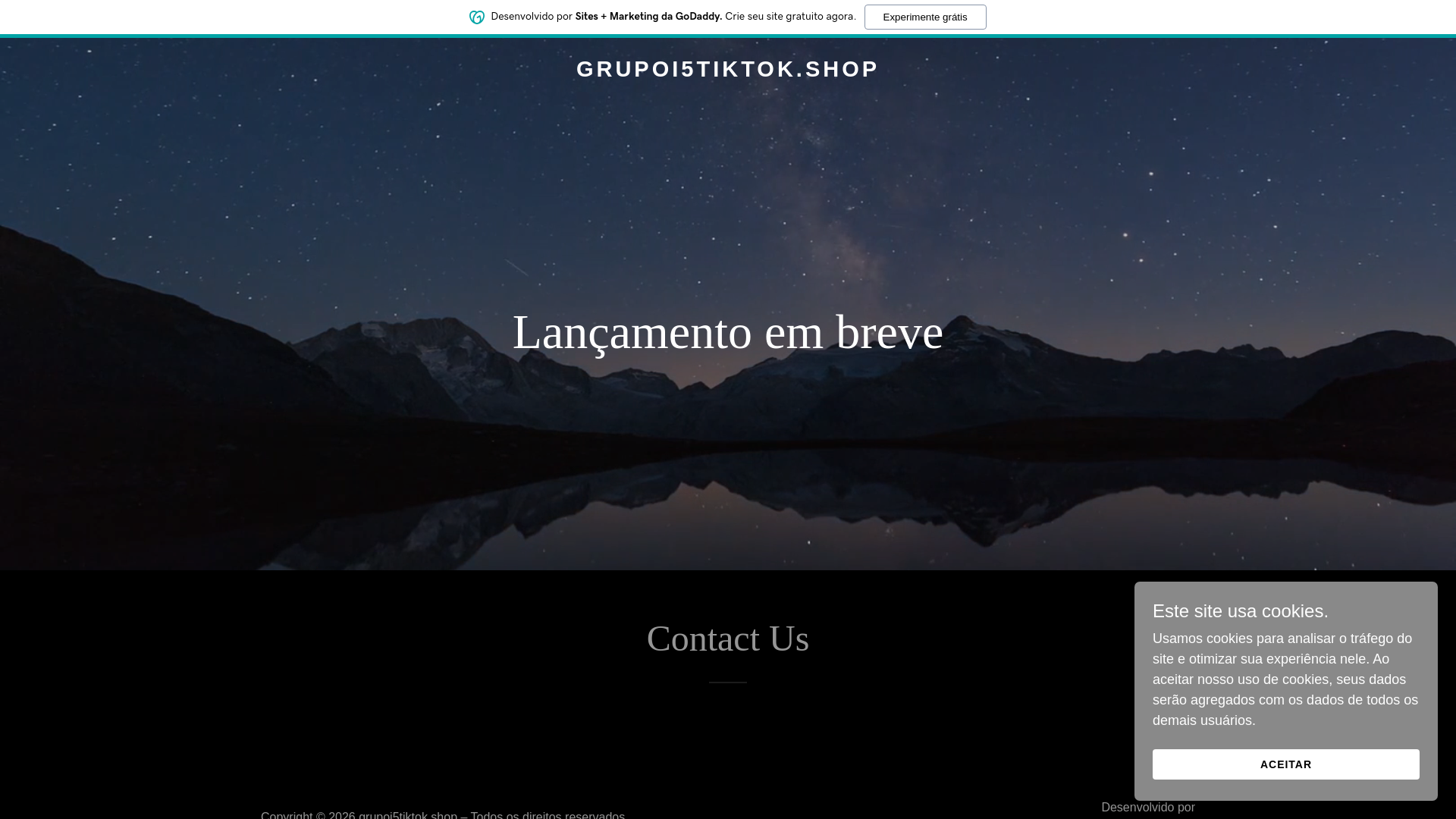website screenshot of https://grupoi5tiktok.shop