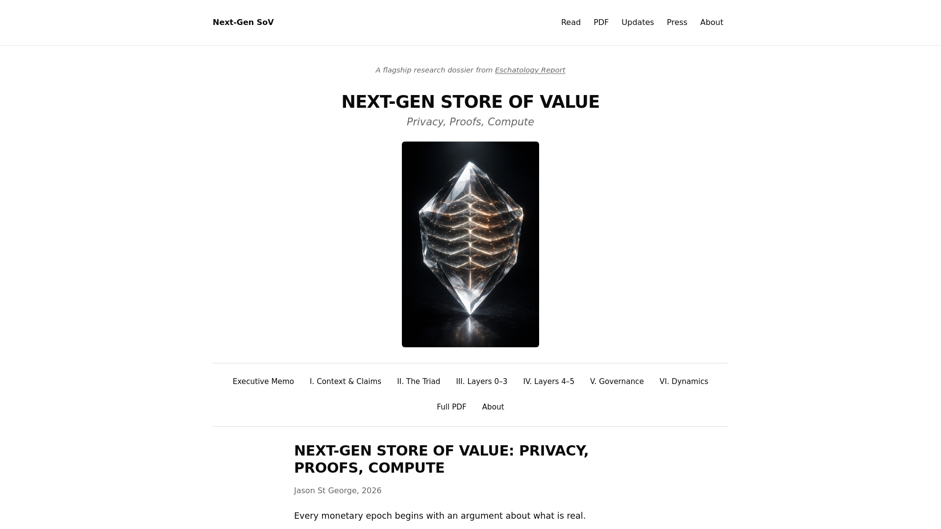 website screenshot of https://afterfiat.xyz