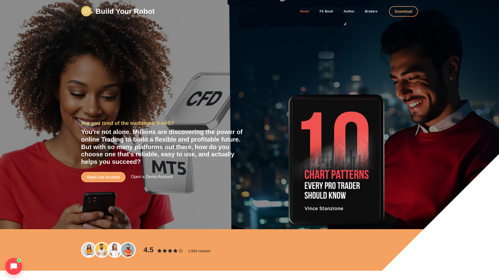 website screenshot of https://tradinghub4wealth.pages.dev/