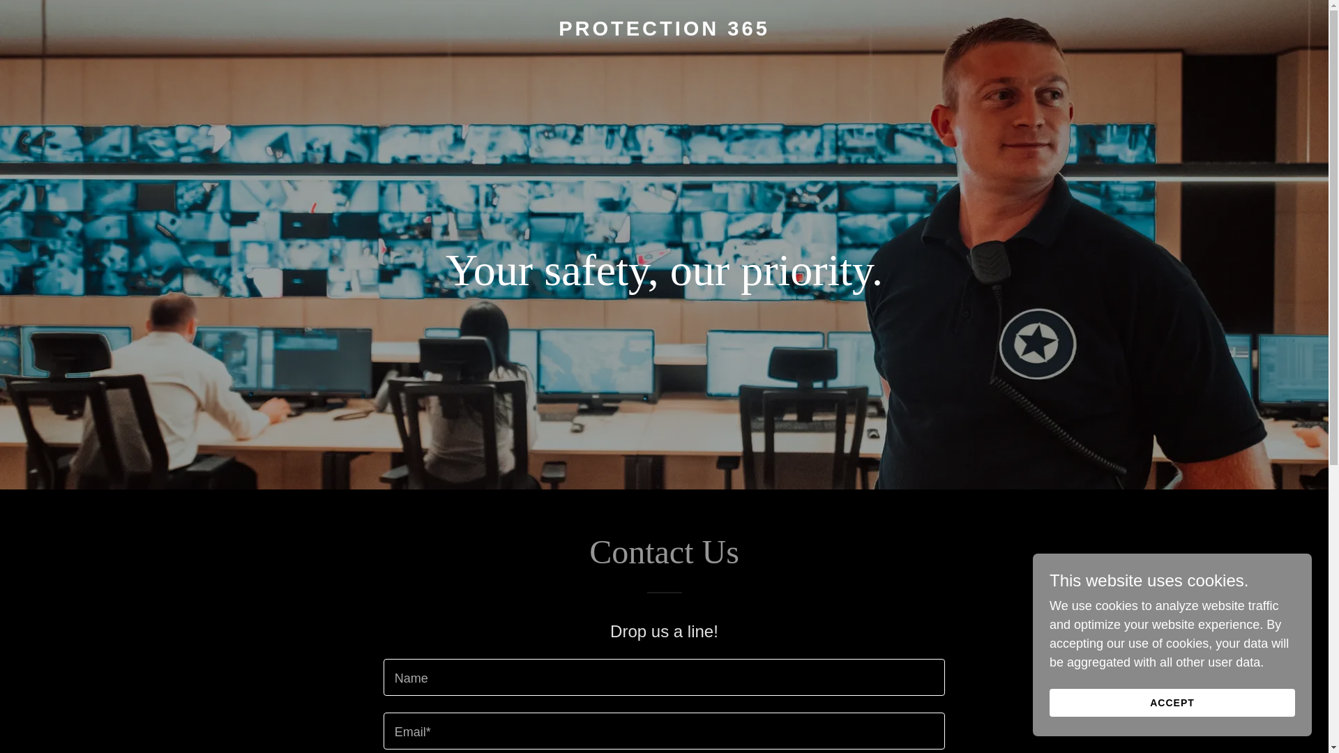 website screenshot of https://protection365.us/