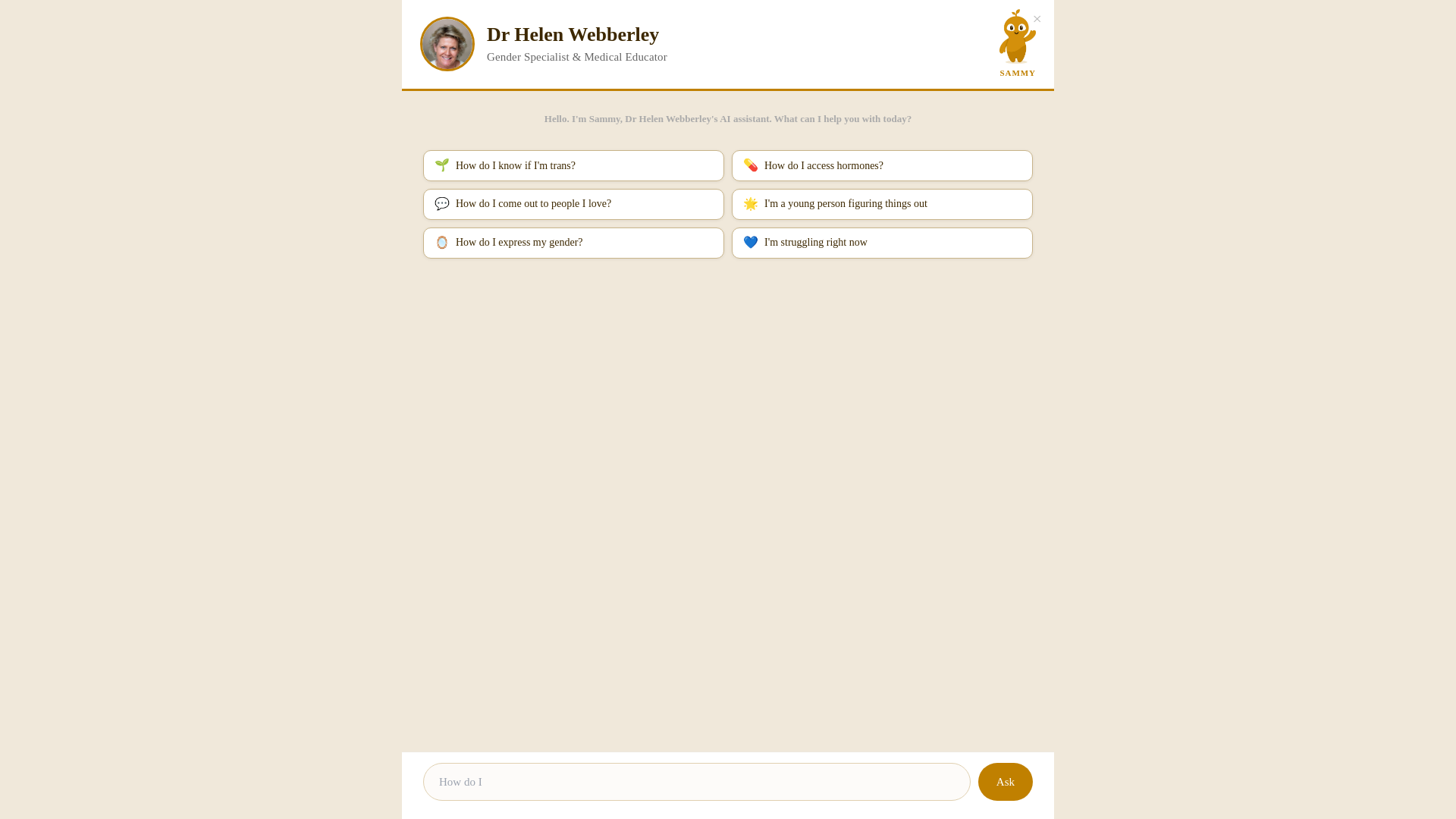 website screenshot of https://drhelenwebberley.pages.dev/