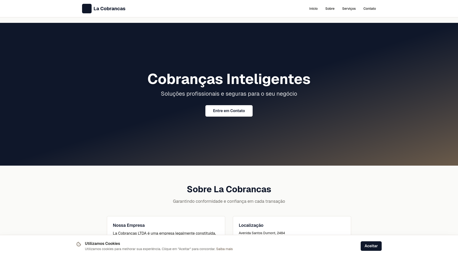 website screenshot of https://lacobs.sbs/