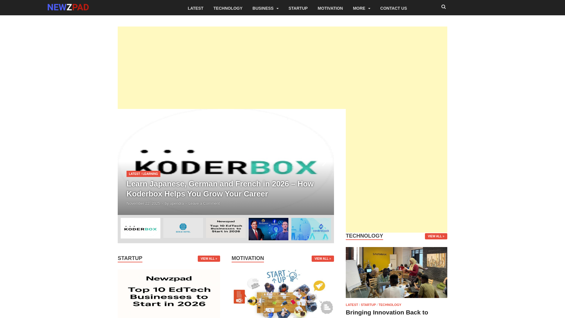 website screenshot of https://newzpad.com/?u=prpjgei4zejrhg34d3dlsmat