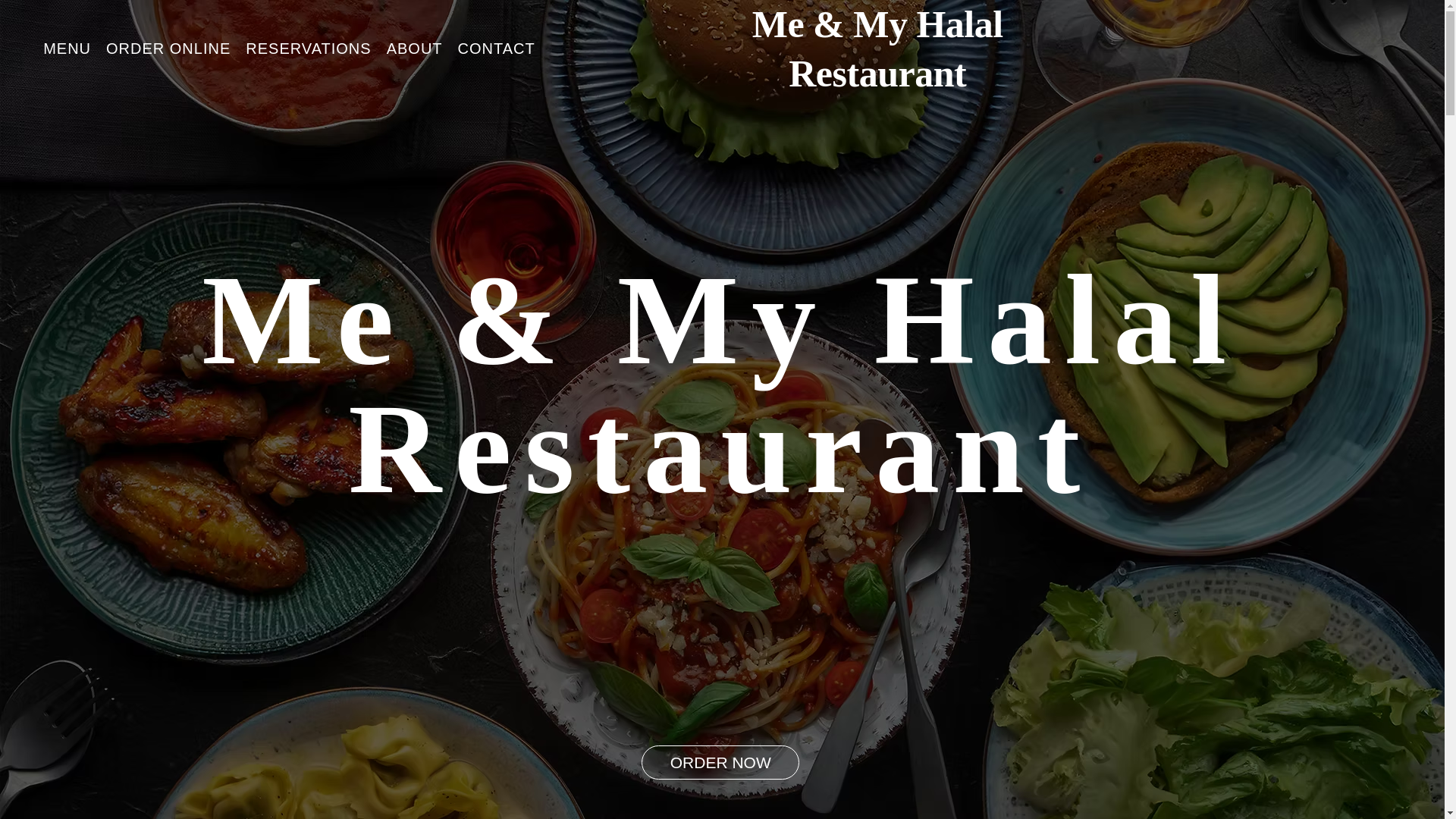 website screenshot of https://meandmyhalal.com/