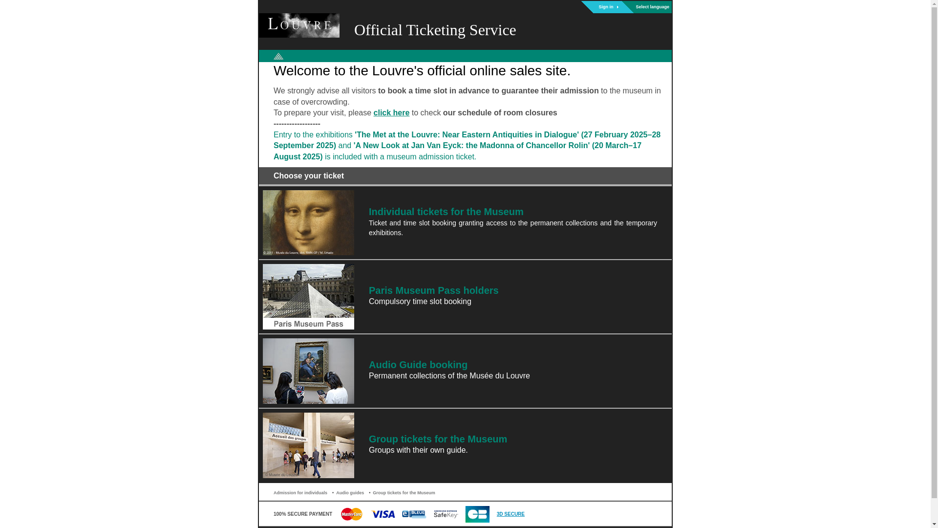 website screenshot of https://getlouvretickets.icu/
