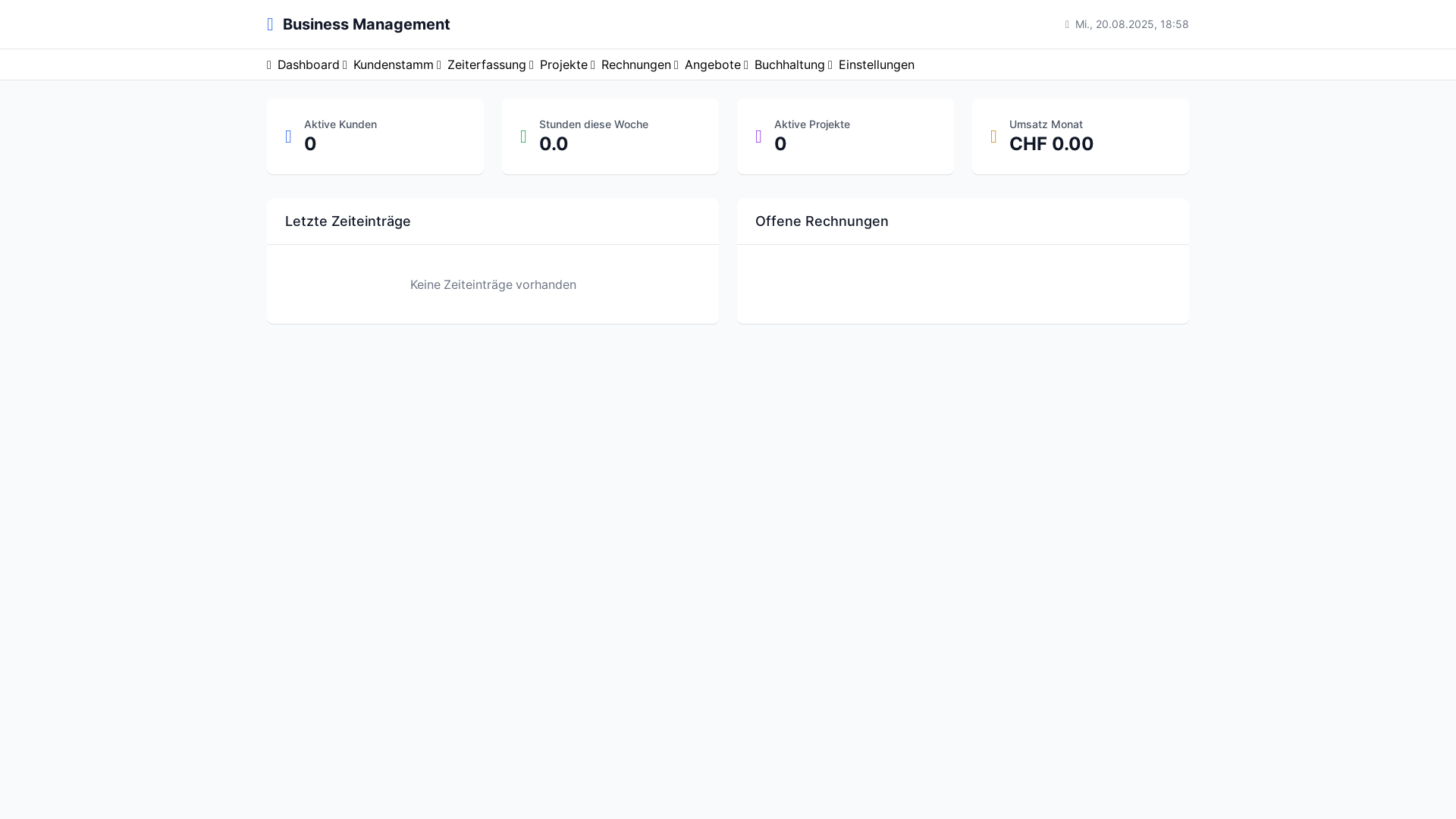 website screenshot of https://business-management-tool.pages.dev/