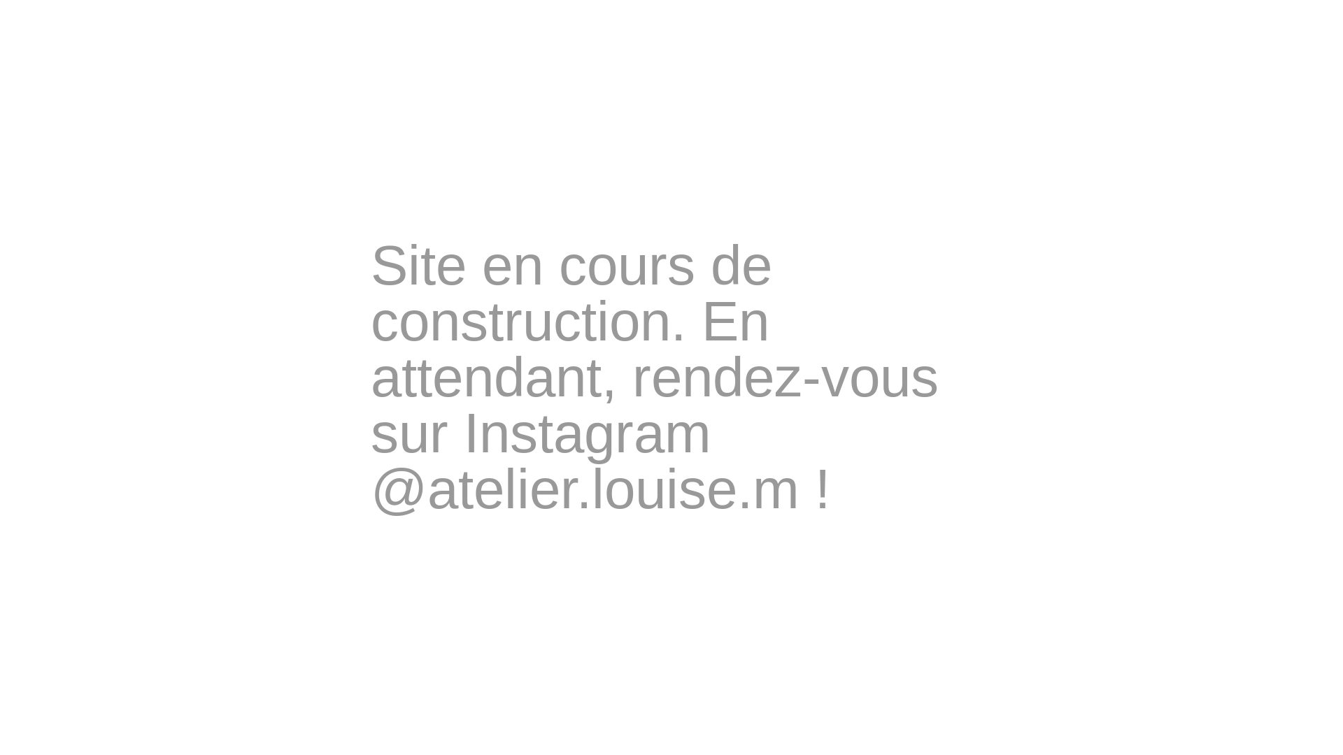 website screenshot of https://atelierlouiseaym.com/