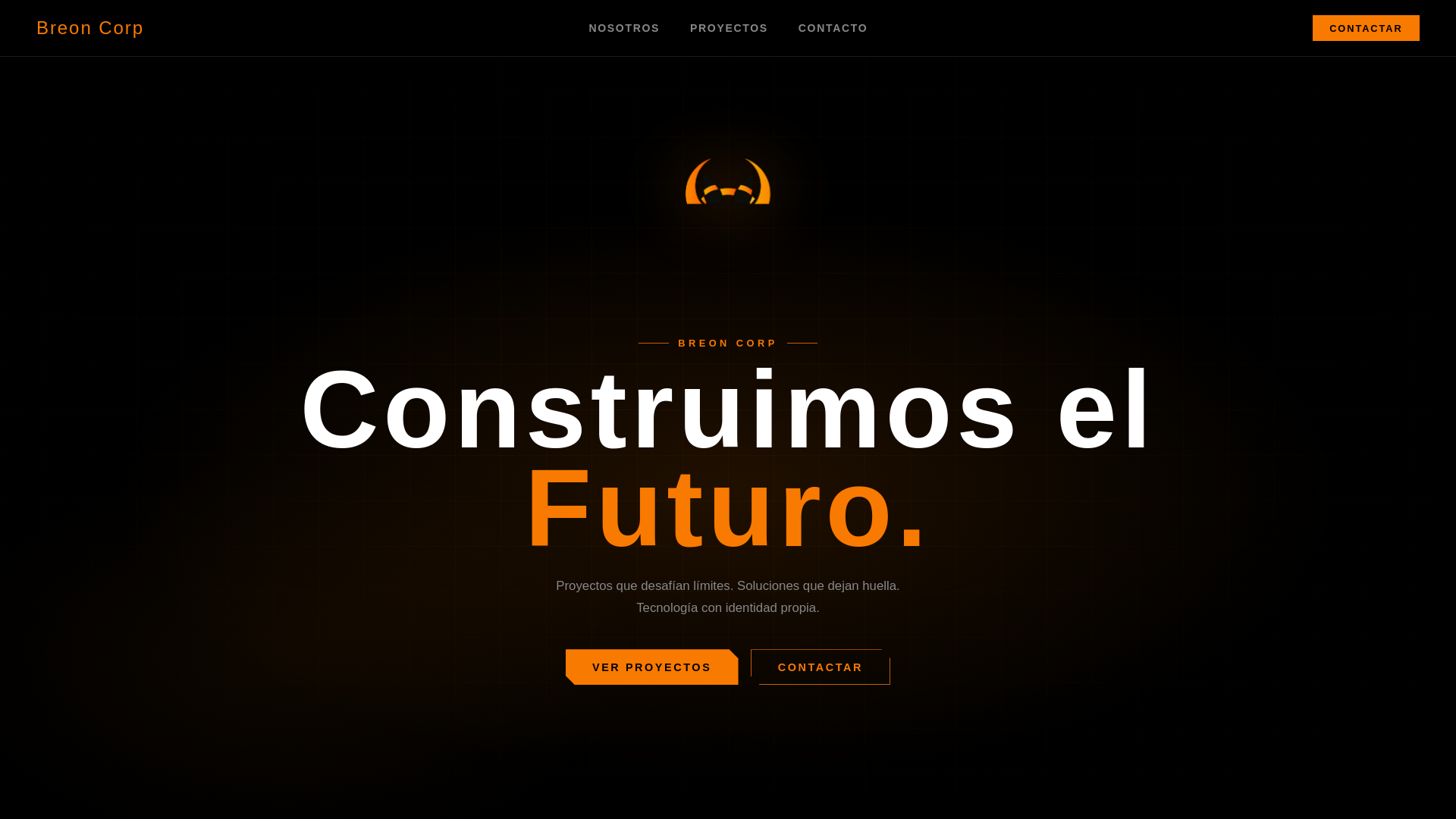 website screenshot of https://breoncorp.com/