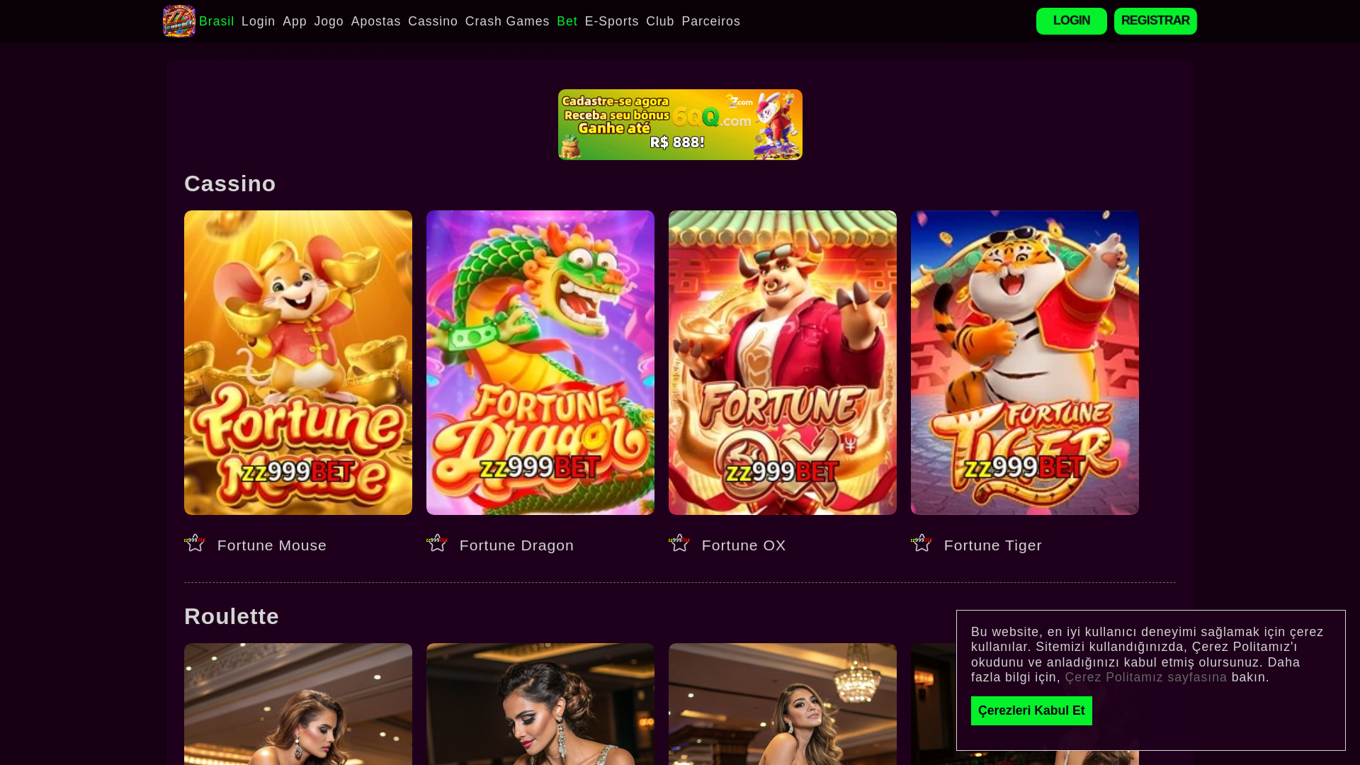 website screenshot of https://zz999betlol.com