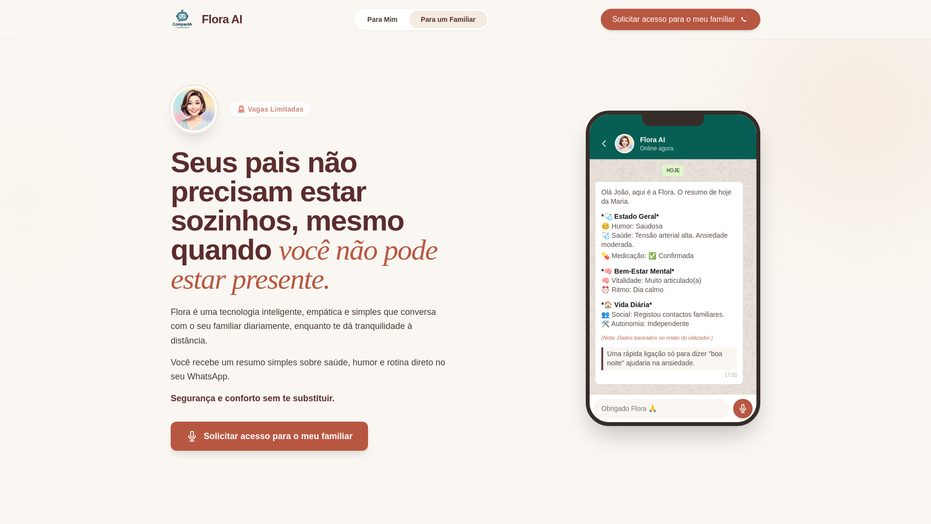 website screenshot of https://compania-ai.com/