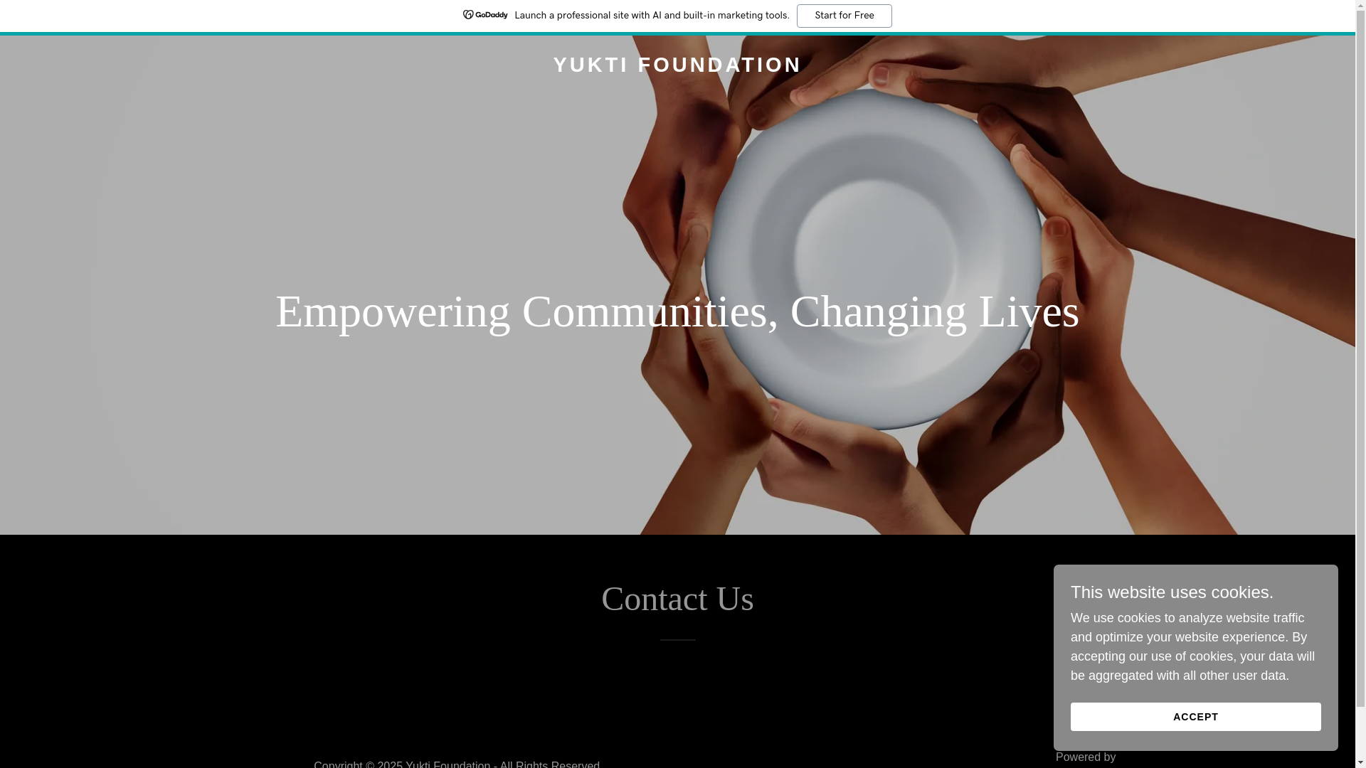 website screenshot of https://bodhyuktifoundation.in/