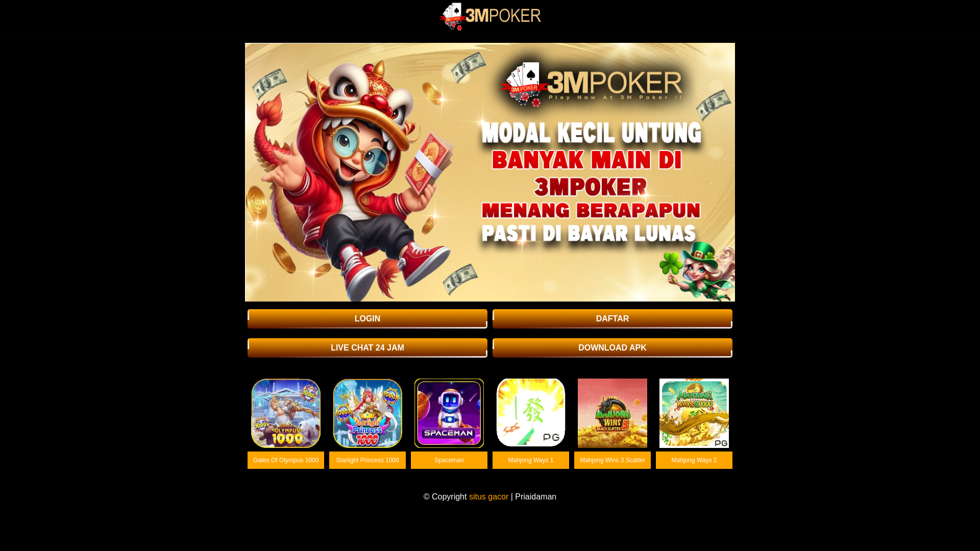 website screenshot of https://calonseo77.pages.dev/