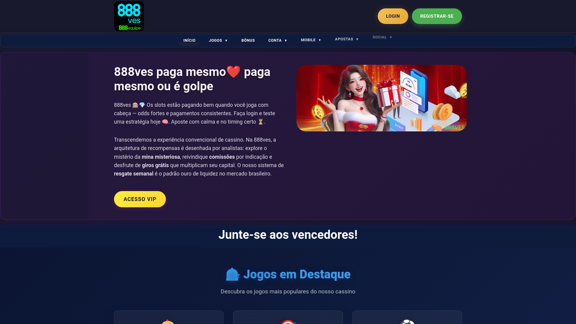 website screenshot of https://888ves-u.com