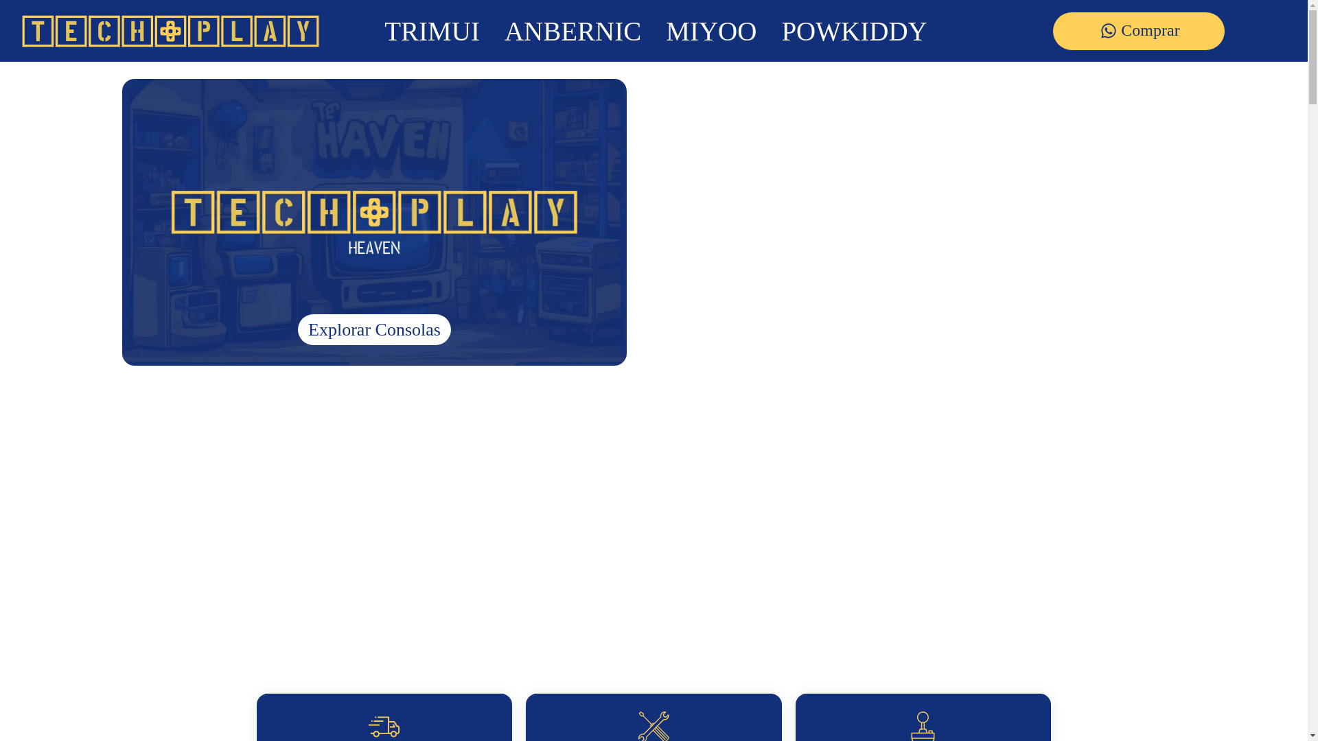 website screenshot of https://techplayretro.com/