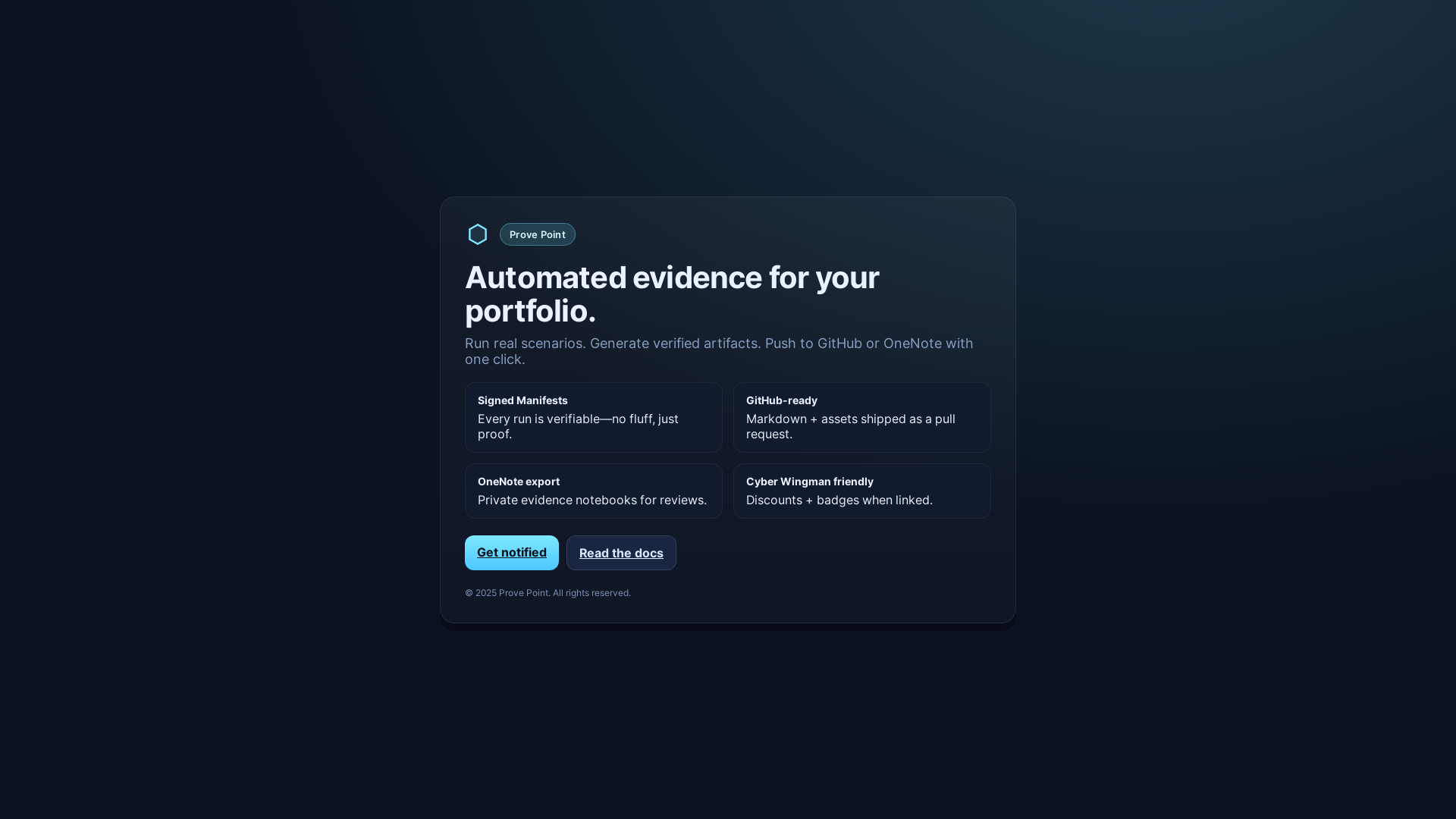 website screenshot of https://provepoint.pages.dev/