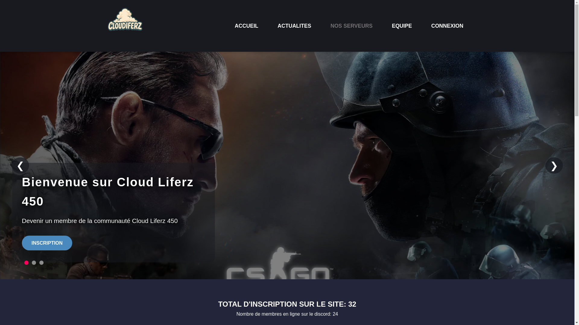 website screenshot of https://cloudliferz.net/