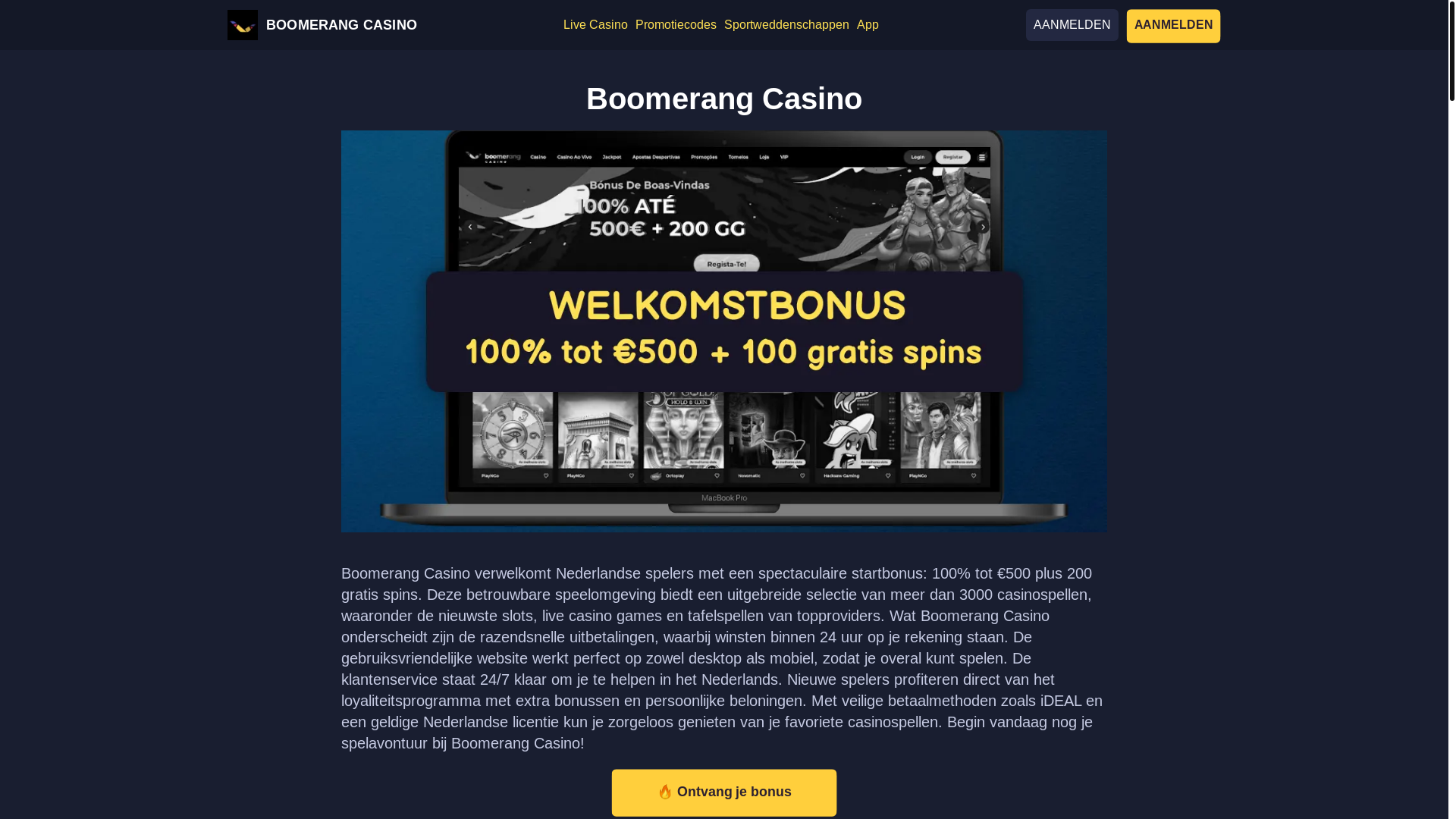 website screenshot of https://boomerangcasinonl-net.pages.dev/