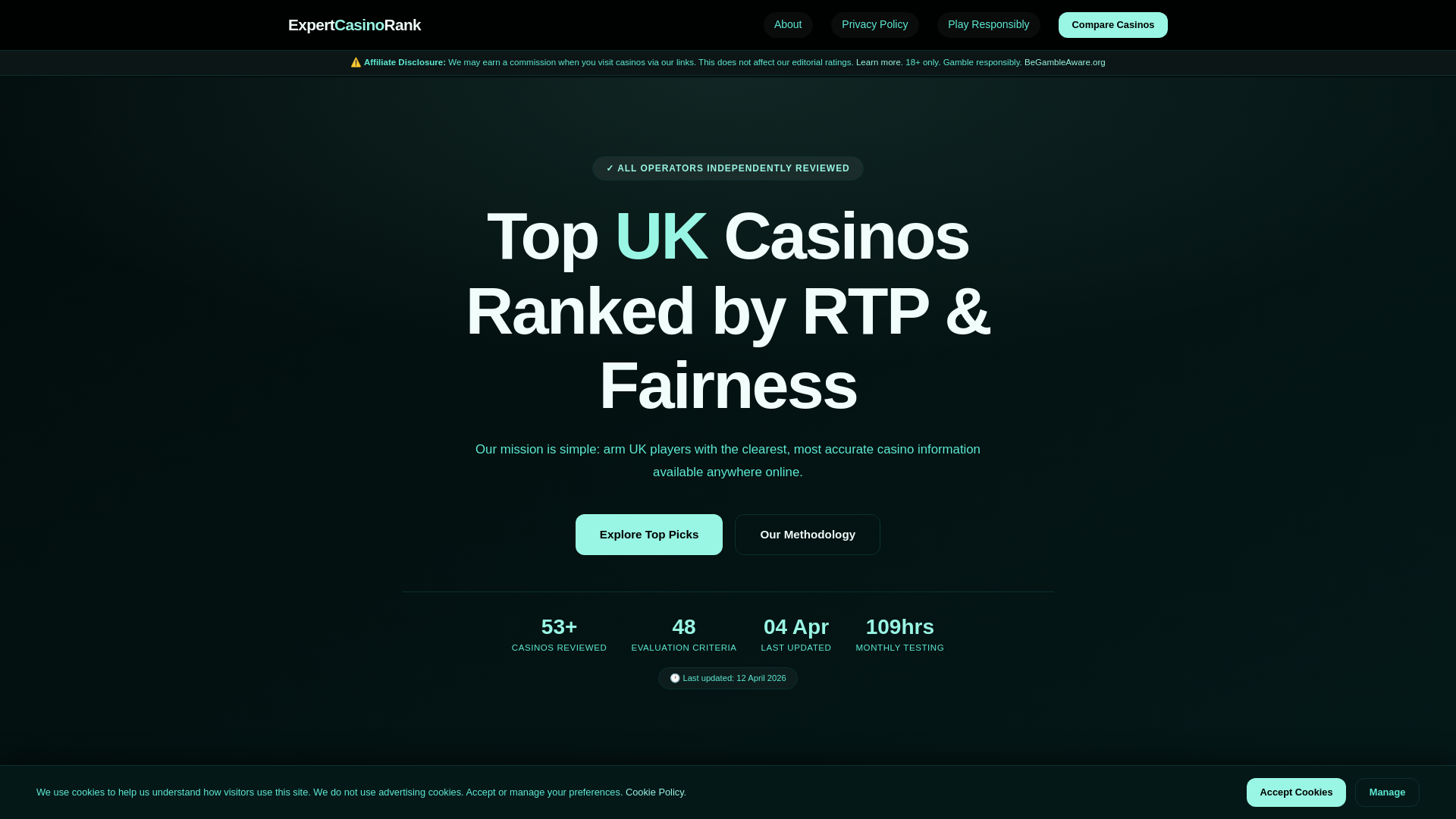 website screenshot of https://klevercasinoreviews.co.uk/