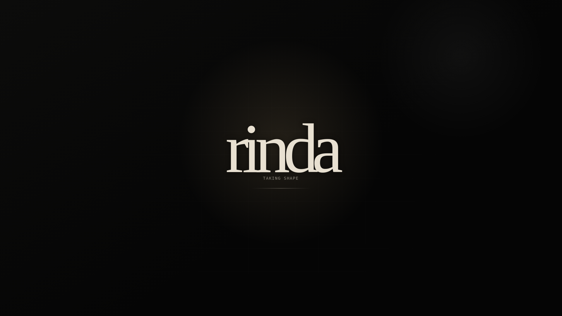 website screenshot of https://rindastudio.com/