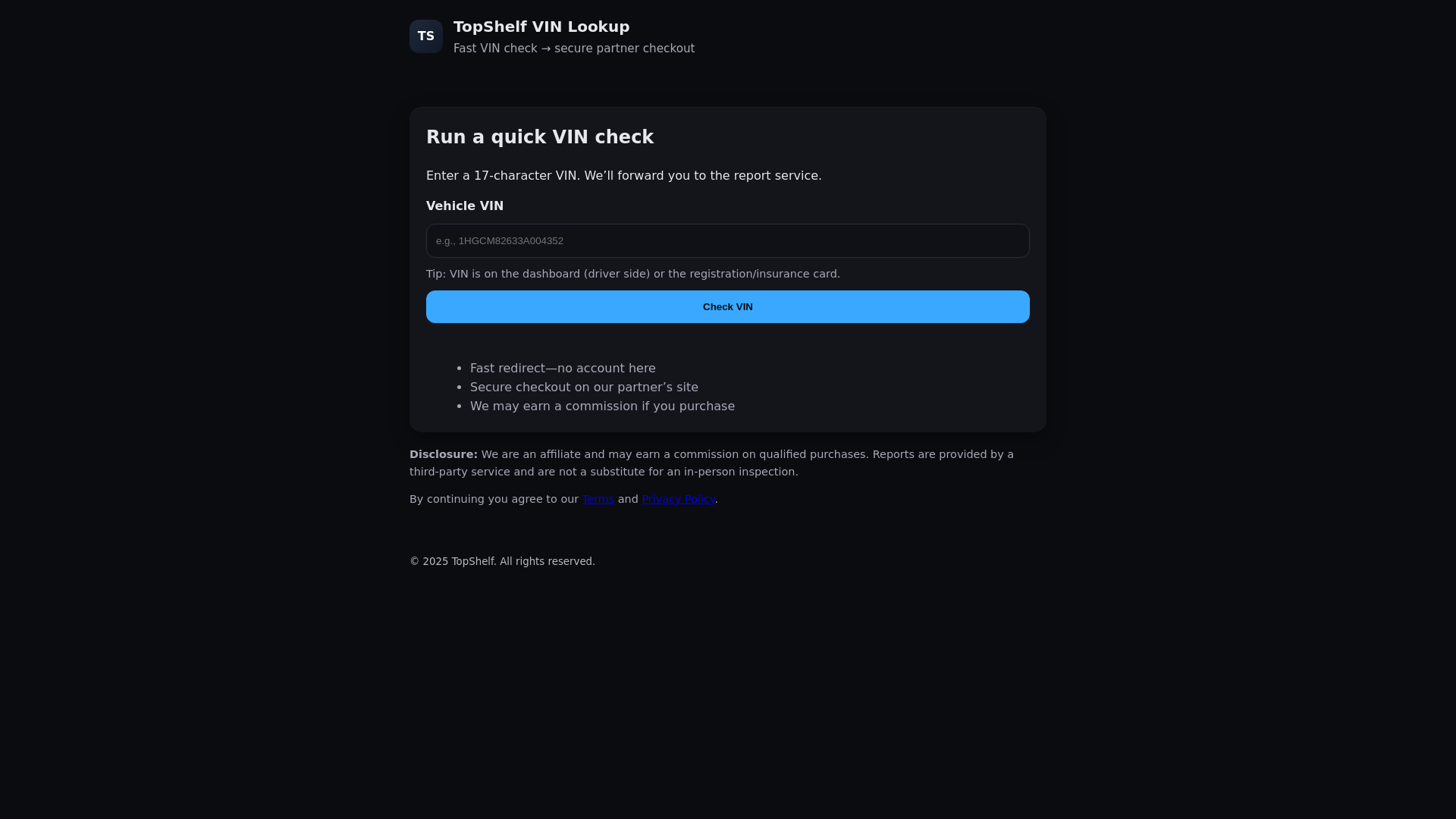 website screenshot of https://vin-affiliate-lp.pages.dev/