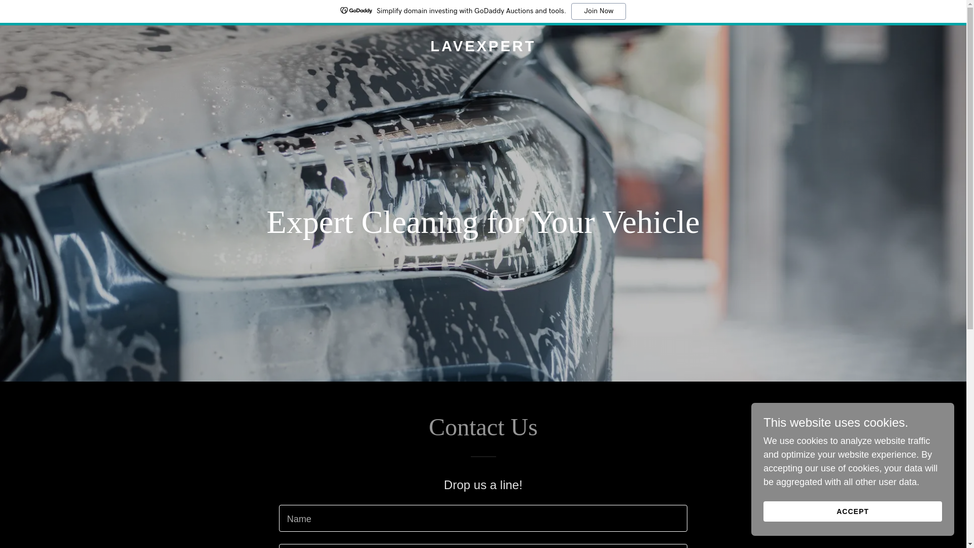 website screenshot of https://lavexperts.ca/