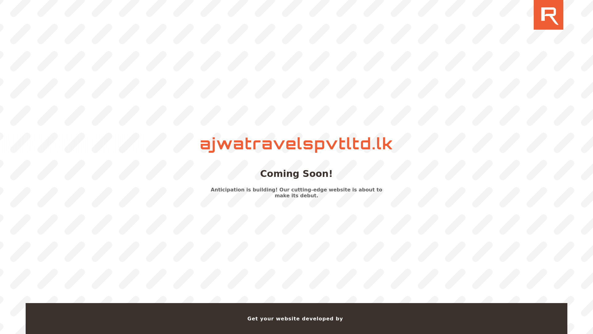 website screenshot of https://ajwatravelspvtltd.lk/