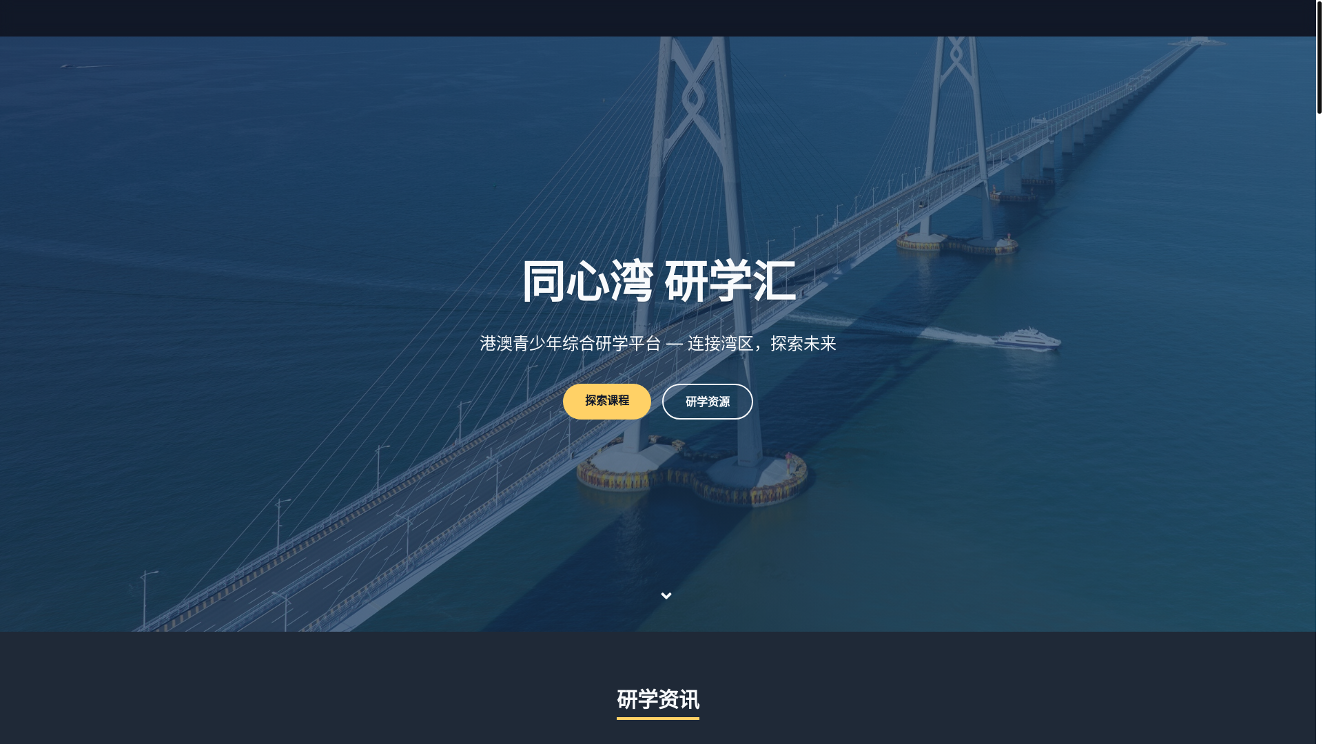 website screenshot of https://tongxinwan-study-platform.pages.dev/