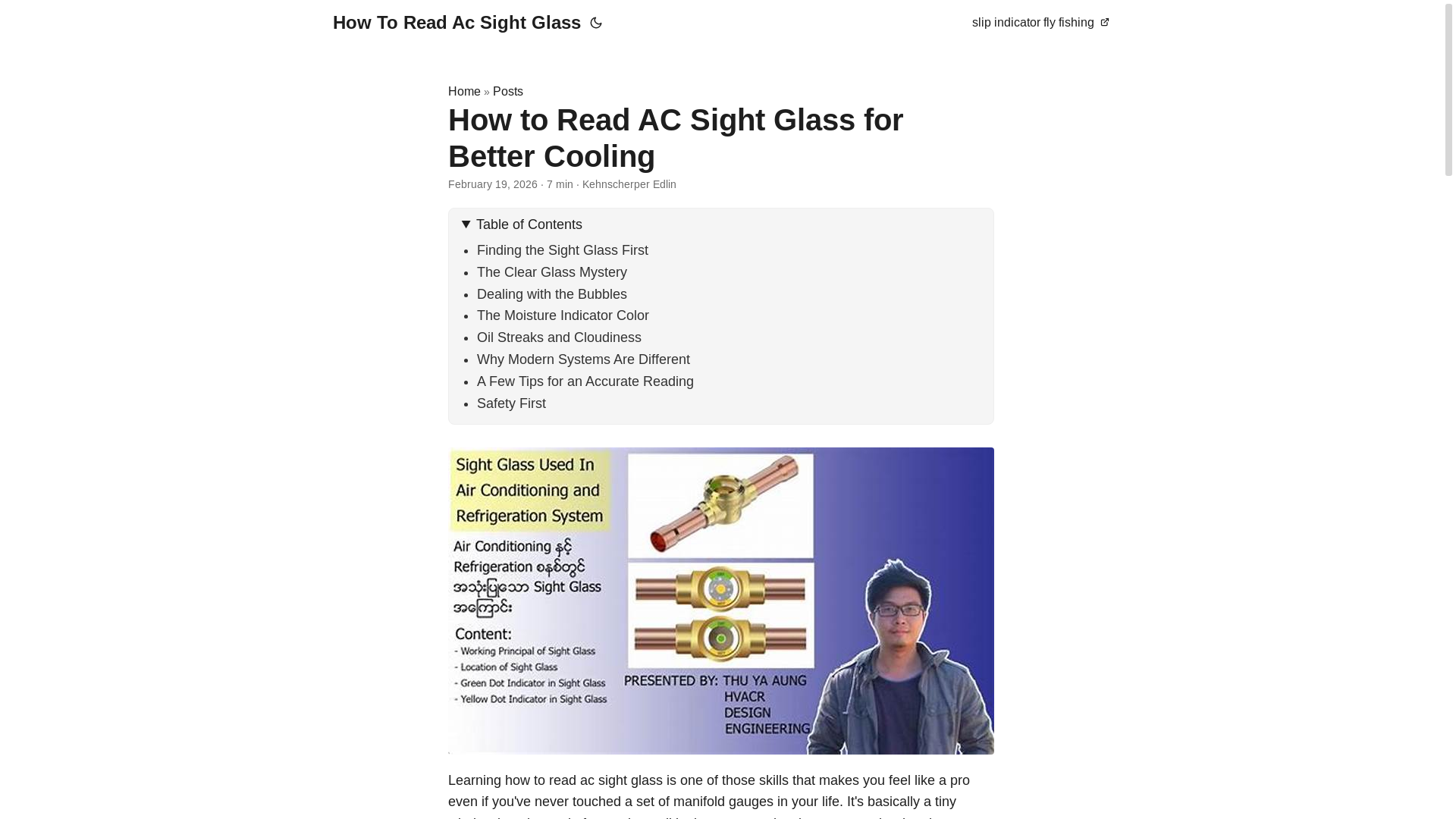 website screenshot of https://how-to-read-ac-sight-glass.pages.dev/
