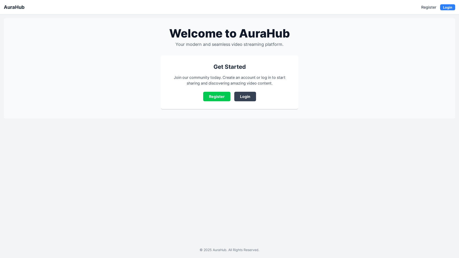 website screenshot of https://aurahub-drive.pages.dev/