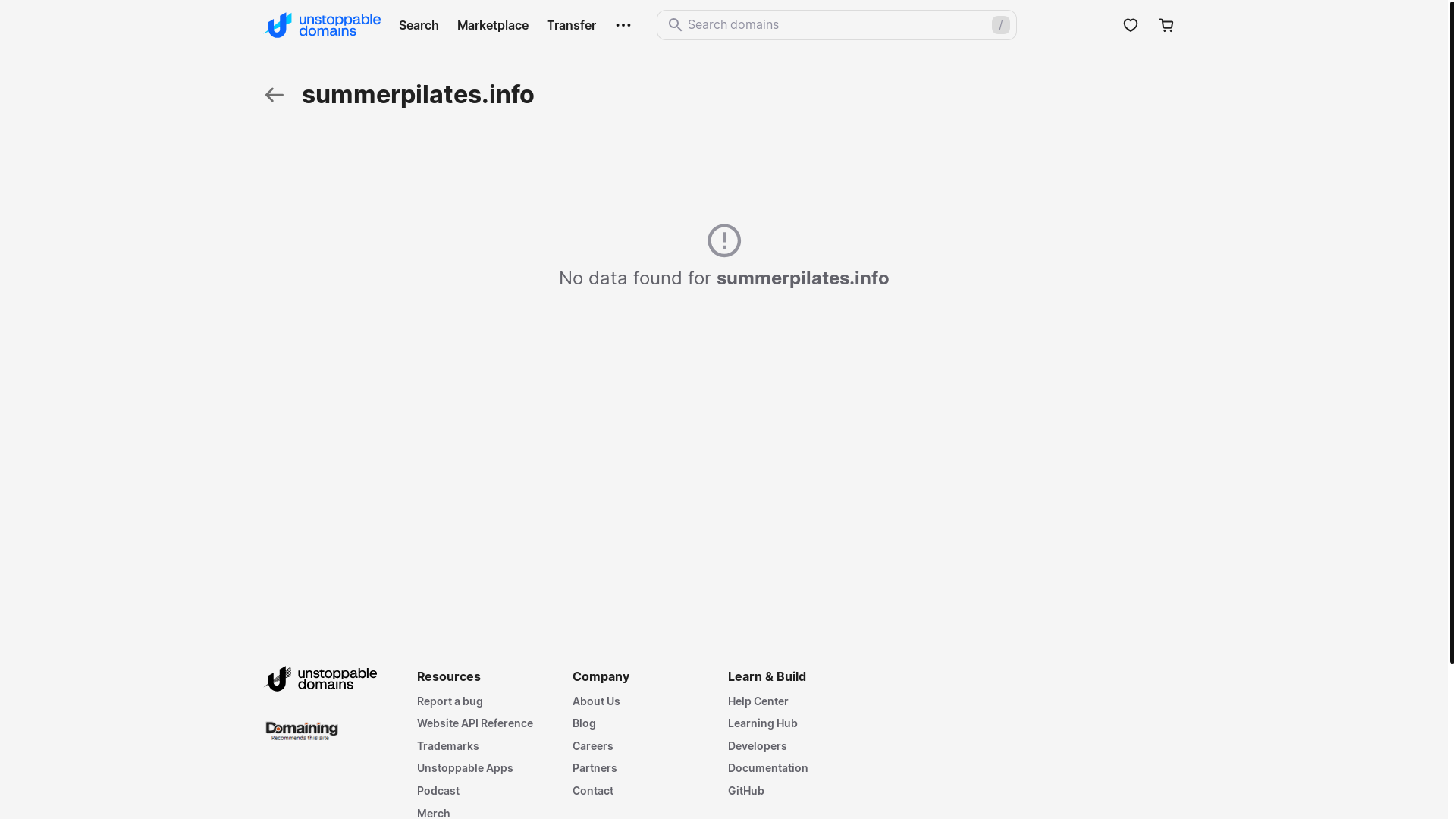 website screenshot of https://summerpilates.info/
