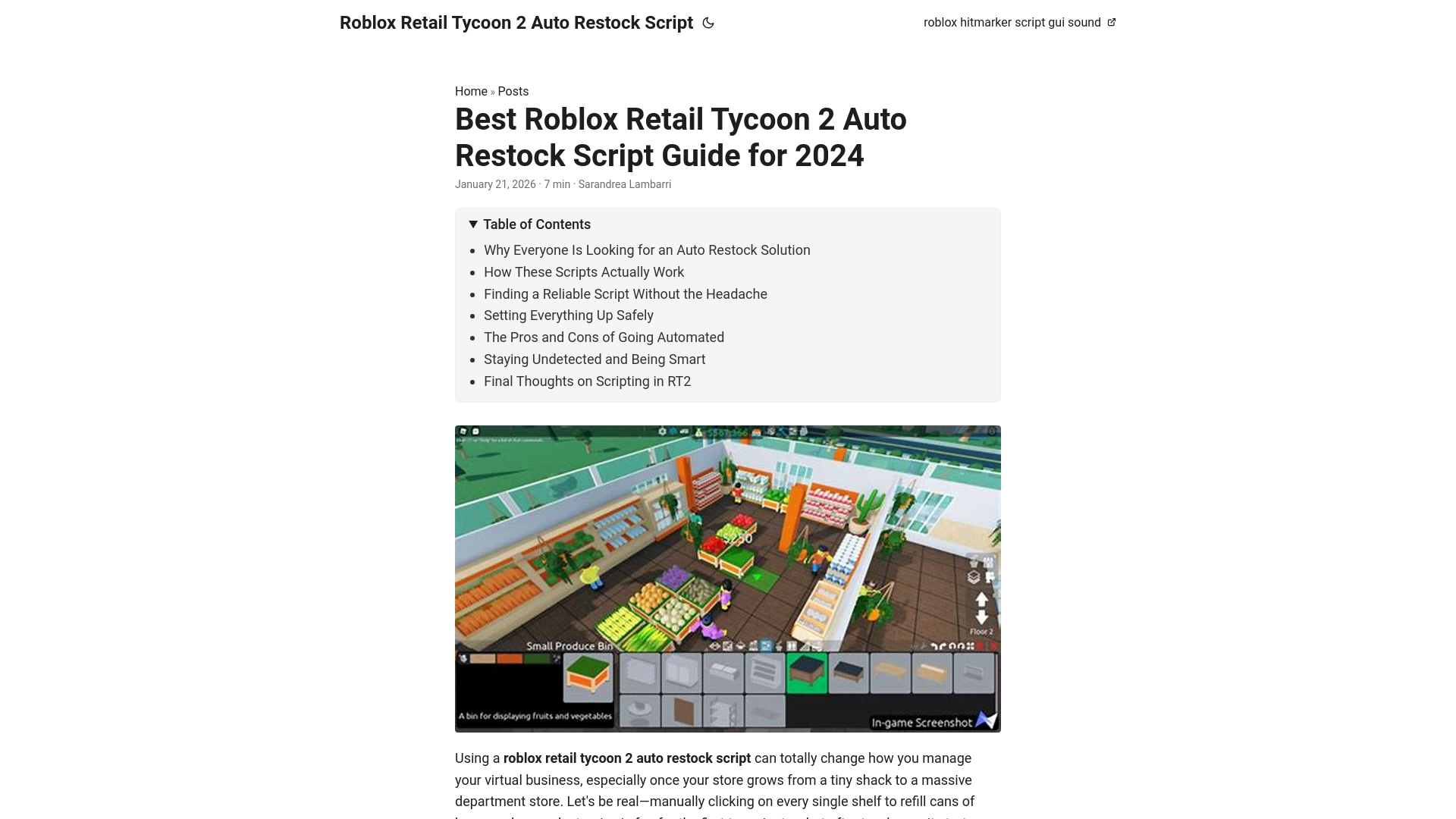 website screenshot of https://robloxretailtycoon2autorestockscript.pages.dev/