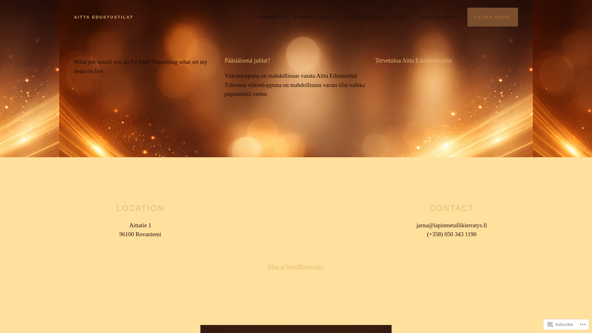 website screenshot of https://aittaedustilat.com