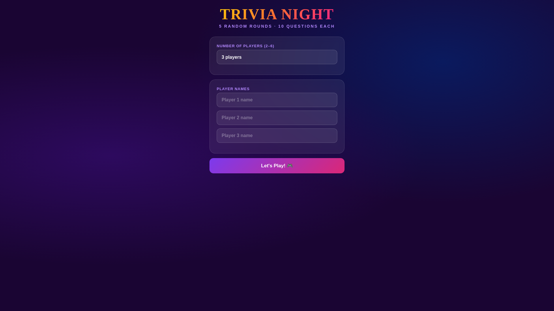 website screenshot of https://familytrivia.pages.dev/