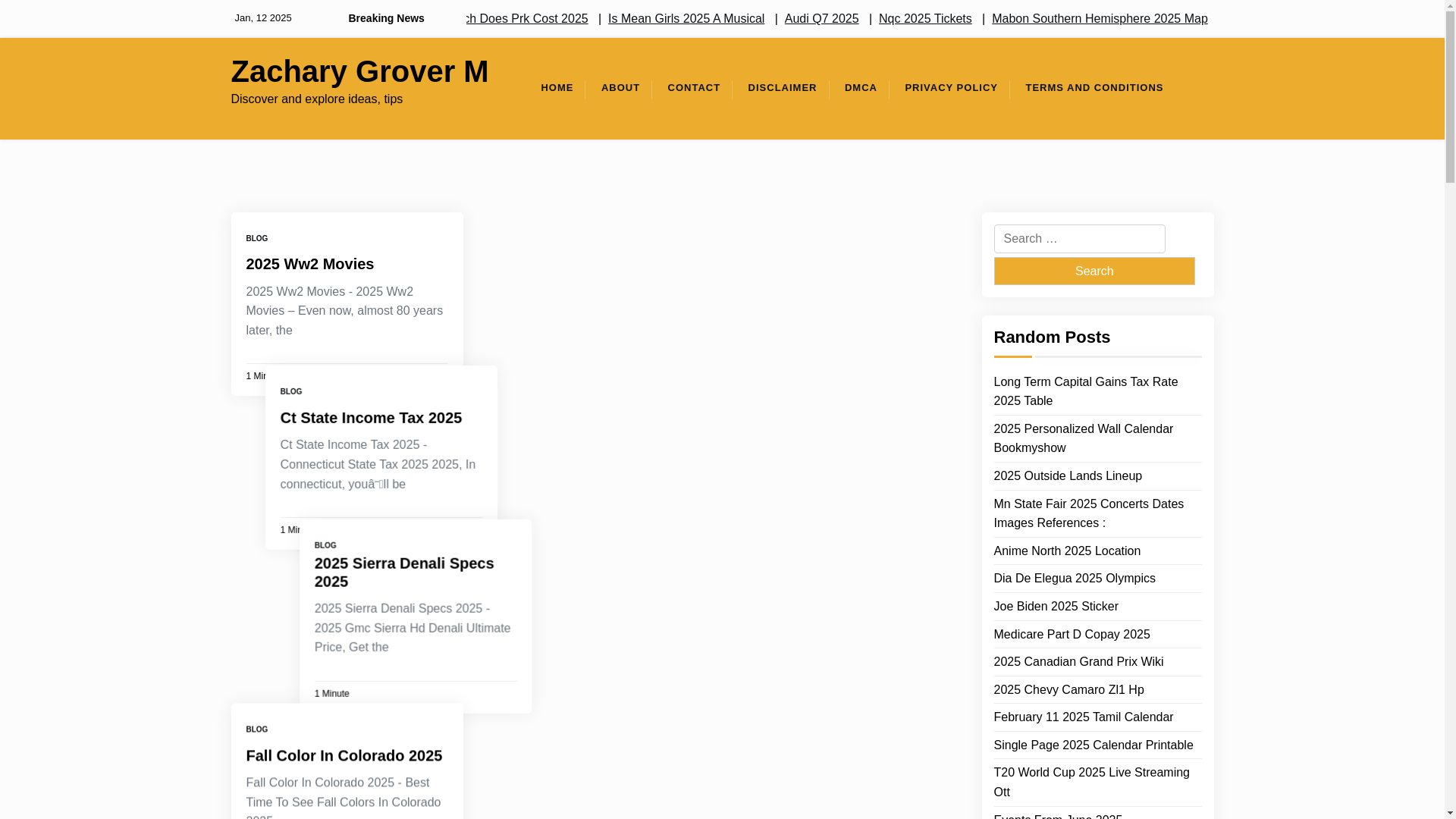 website screenshot of https://zacharygroverm.pages.dev/
