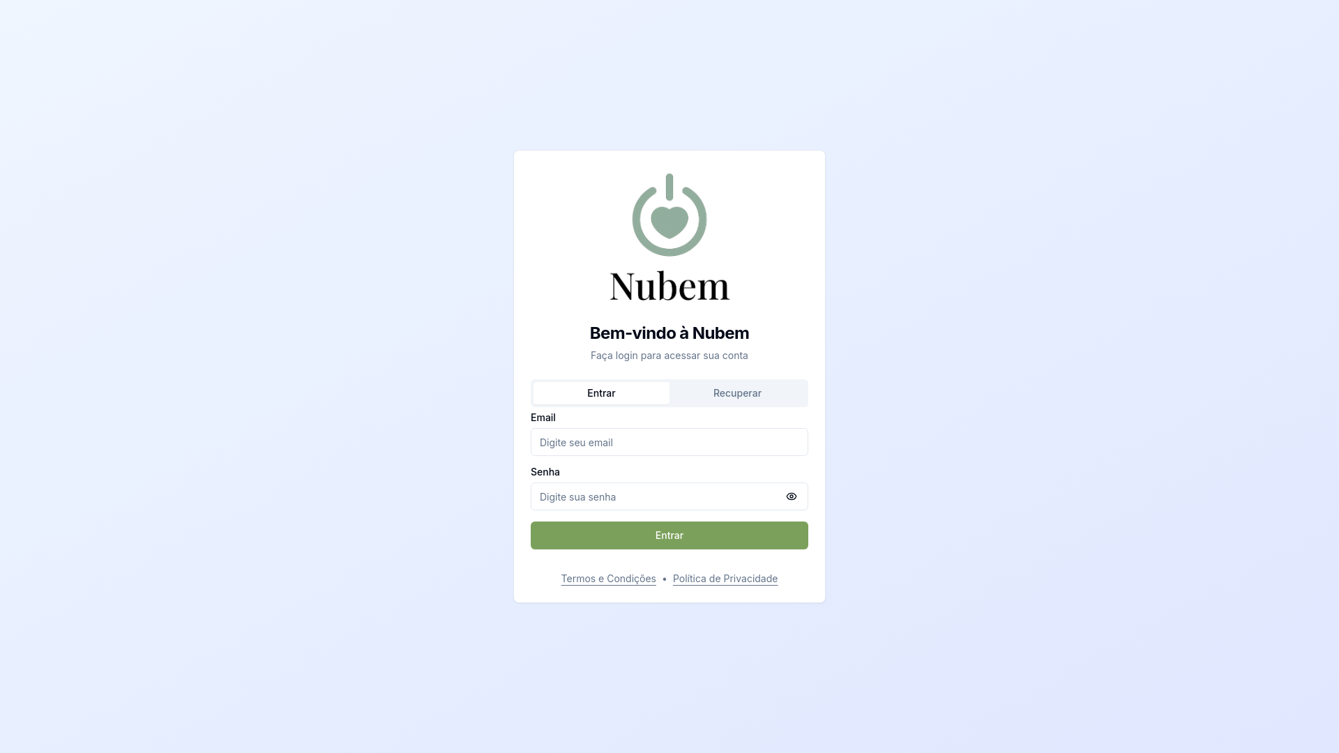 website screenshot of https://nubem-dashboard.pages.dev/