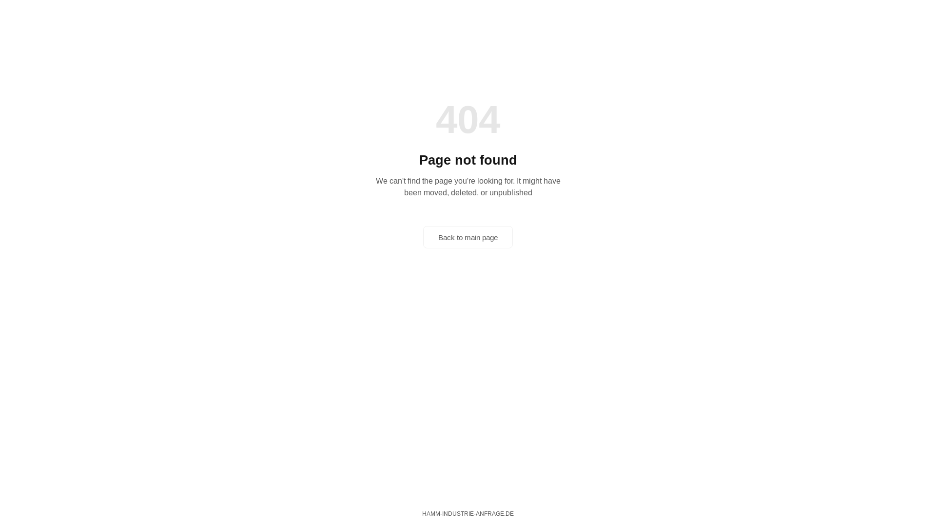 website screenshot of https://hamm-industrie-anfrage.de/