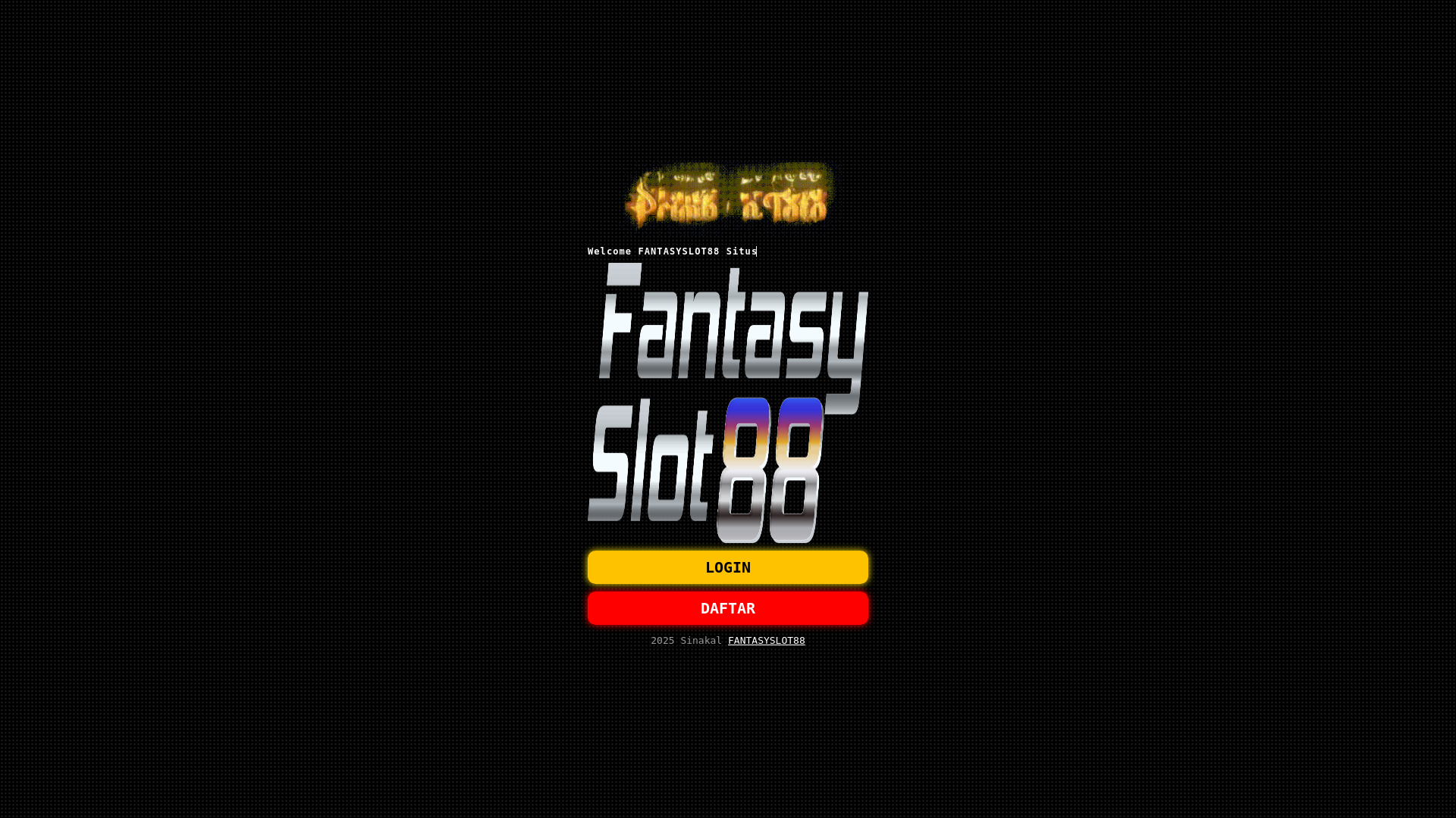 website screenshot of https://fantasyslot88teruskan.pages.dev/