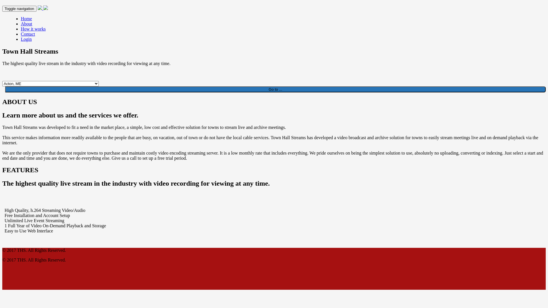 website screenshot of https://townhallstraems.com/