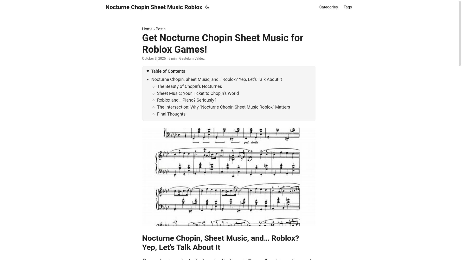 website screenshot of https://nocturne-chopin-sheet-music-roblox.pages.dev/