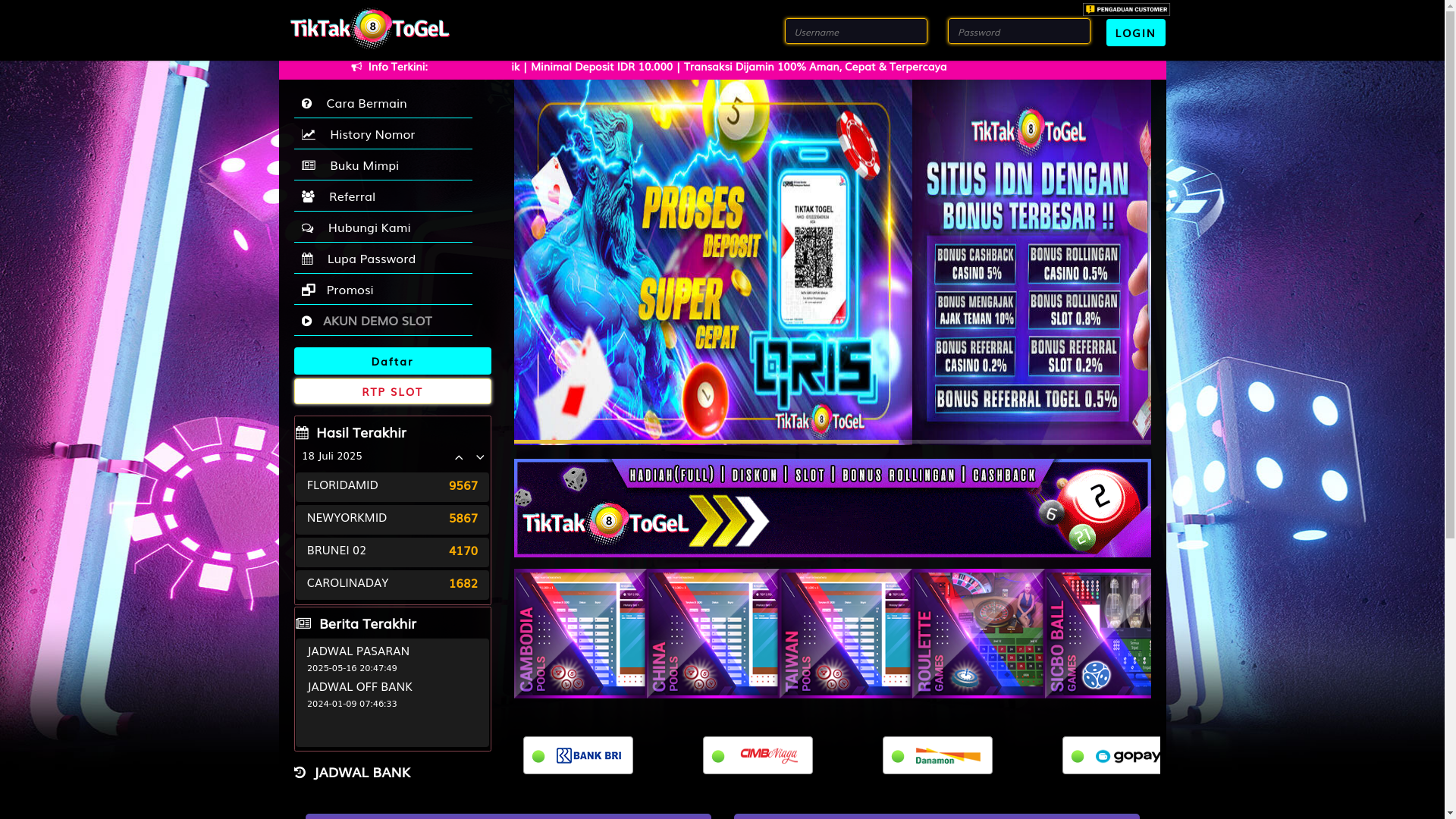 website screenshot of https://tiktakspin.com/