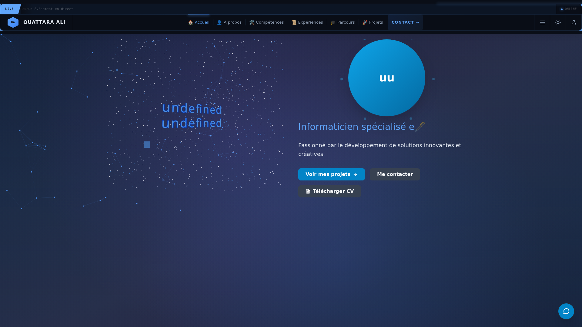 website screenshot of https://alinho.pages.dev/