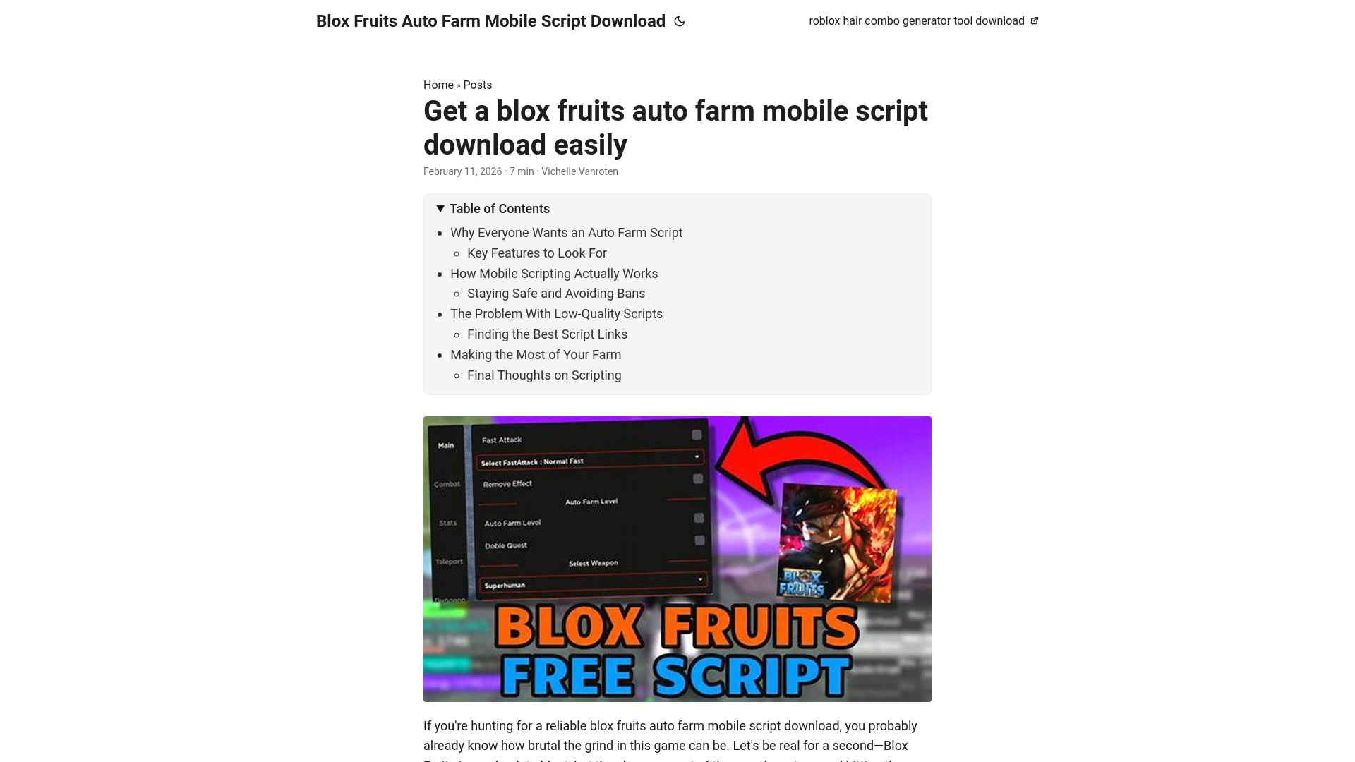 website screenshot of https://blox-fruits-auto-farm-mobile-script-download.pages.dev/