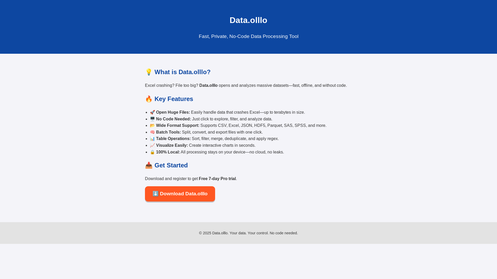 website screenshot of https://dataprocessingtool.pages.dev/